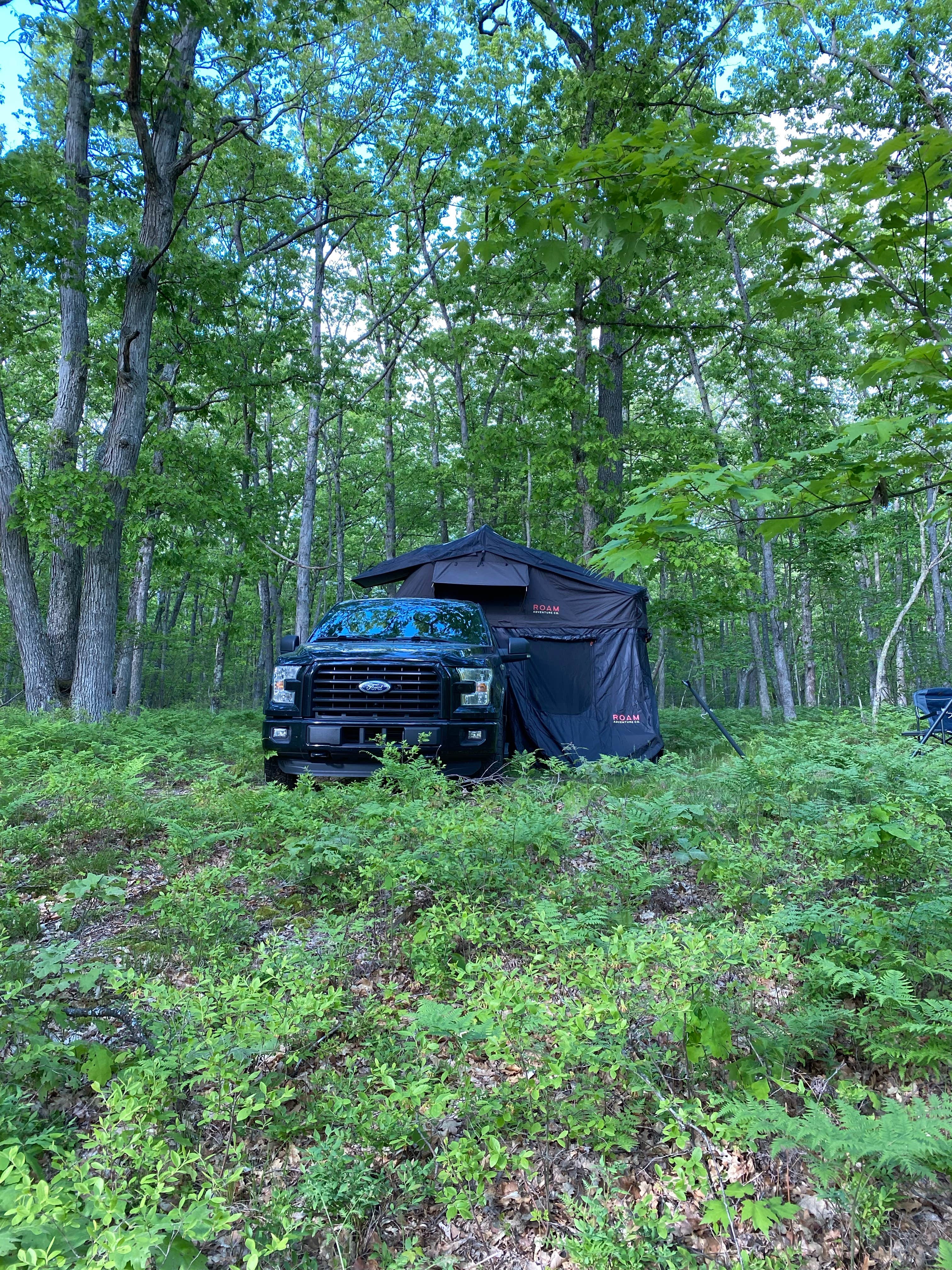 Camper-submitted photo at Sawkaw Lake near Ludington, MI