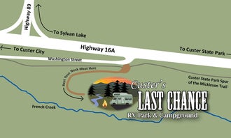 Custers Last Chance RV Park and Campground