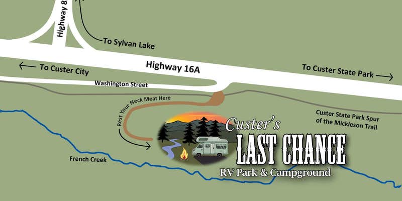 Camper submitted image from Custers Last Chance RV Park and Campground