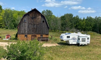 Camping near Fredricks: Constellation Farmstead, Baraga, Michigan