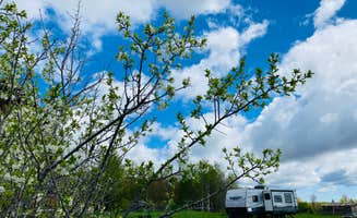 Madelin Z.'s photo of rv camping at Constellation Farmstead near Nisula, MI
