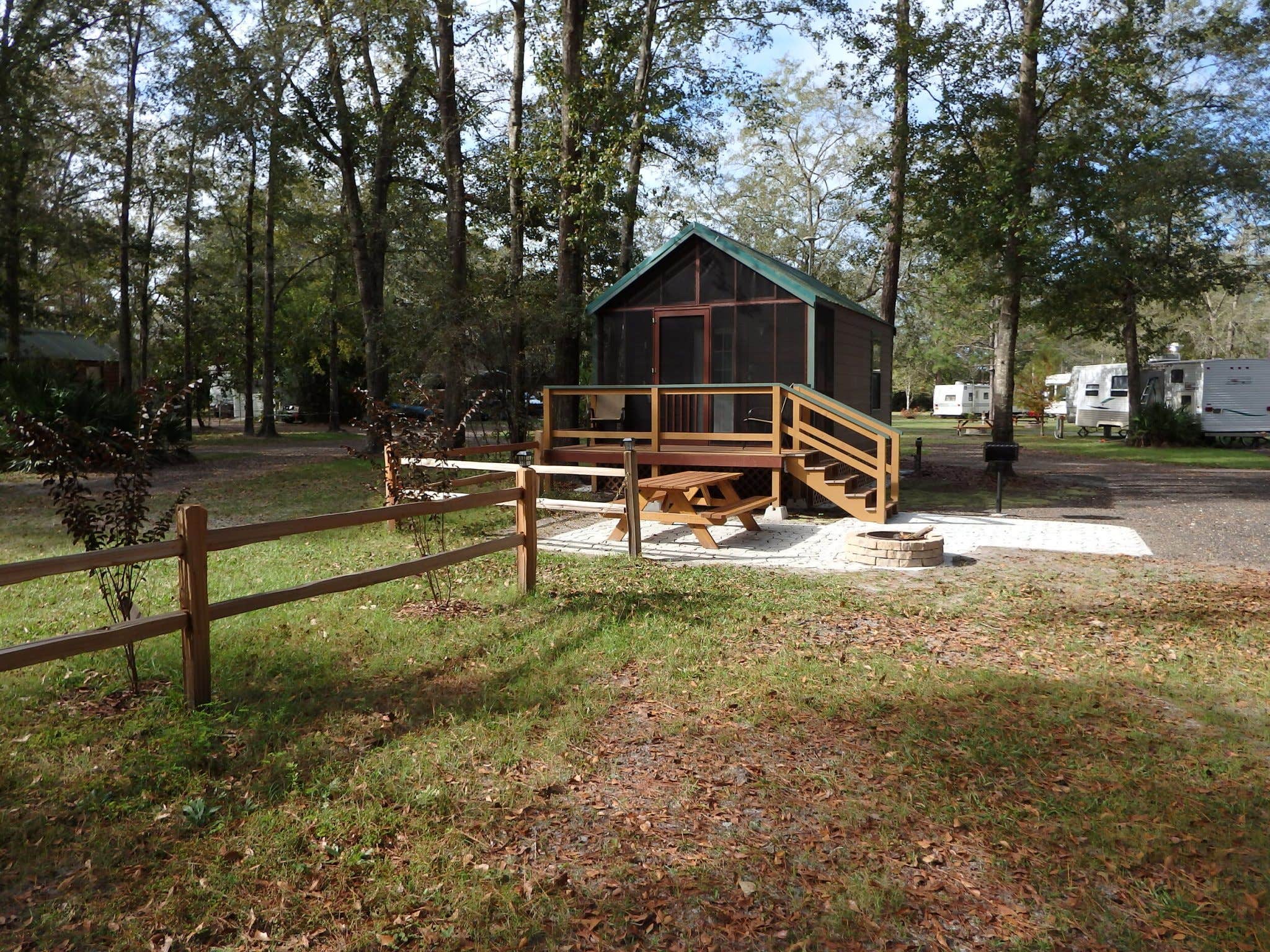 Camper-submitted photo at Okefenokee Pastimes Cabins and Campground near Folkston, GA