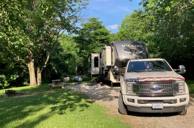 MickandKarla W.'s photo of rv camping at Harmonie State Park Campground near Highland, IN