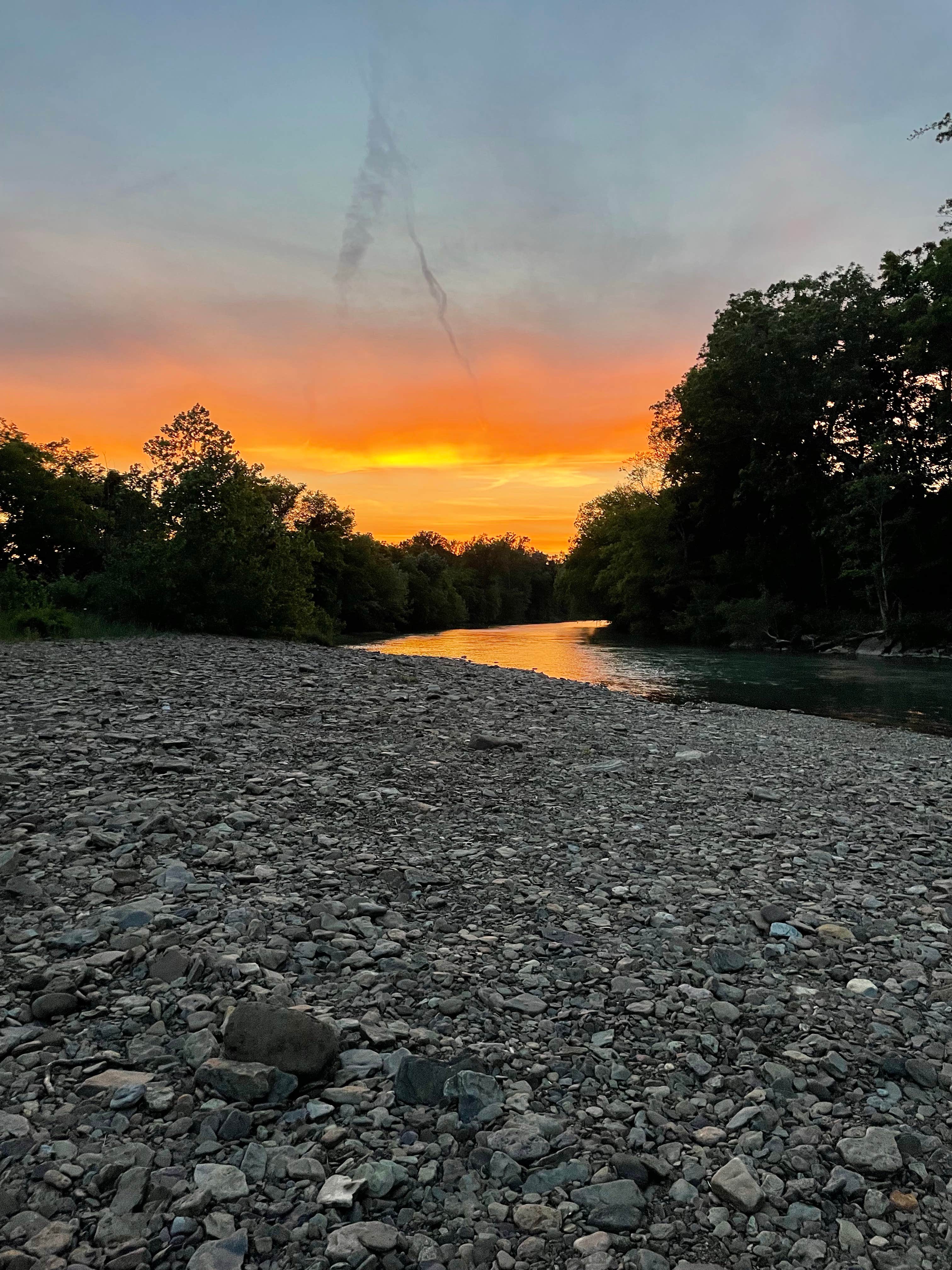Camper-submitted photo at Riverfield Acreage- White River near St. Paul, AR