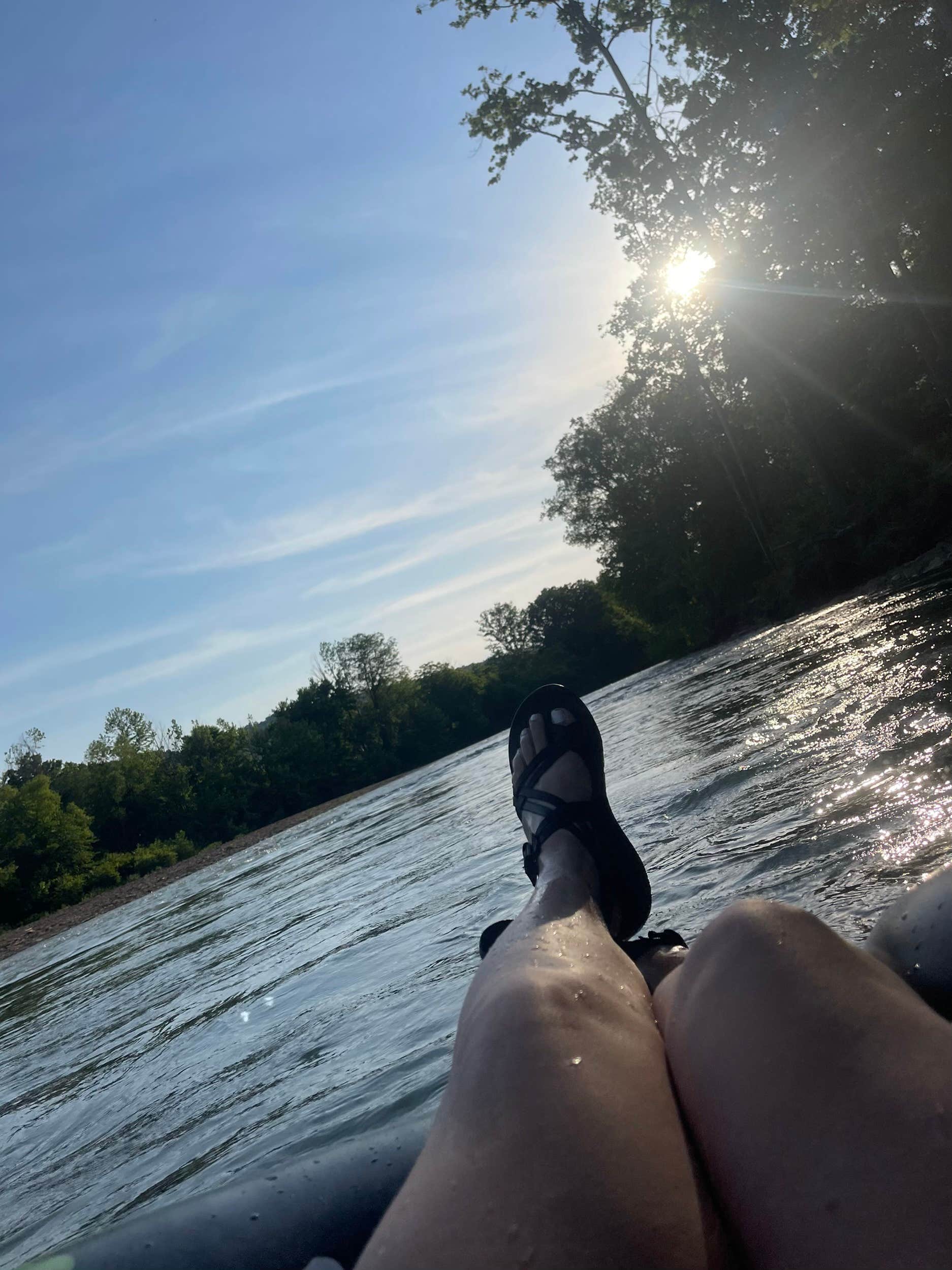 Camper-submitted photo at Riverfield Acreage- White River near St. Paul, AR