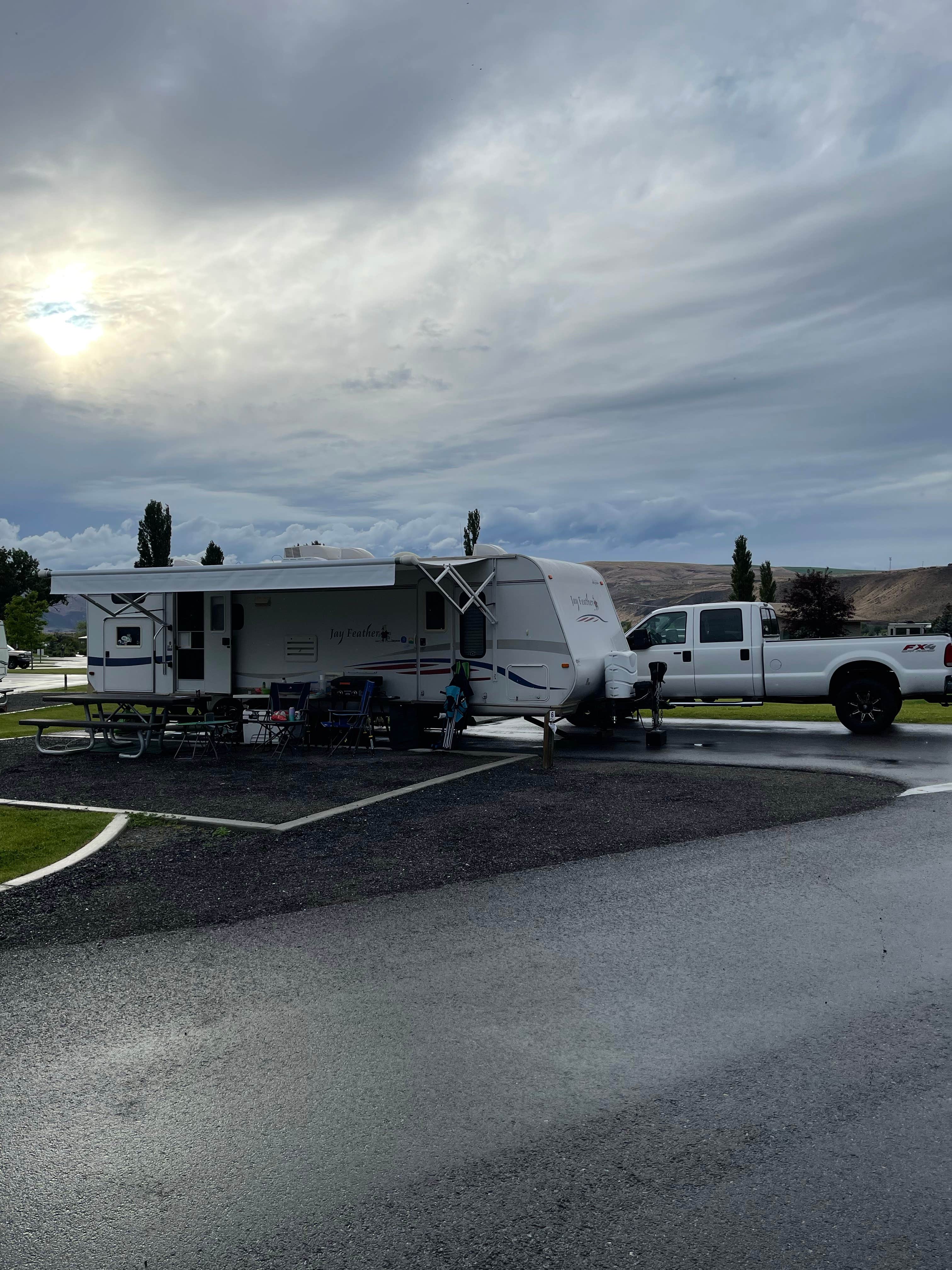 Camper-submitted photo at Crescent Bar Campground (Grant PUD Crescent Bar Recreation Area) near Palisades, WA