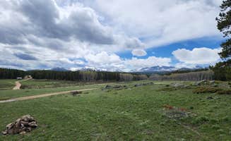 Chelsey R.'s photo of a dispersed camping area at Circle Road Dispersed Camping near Big Horn, WY