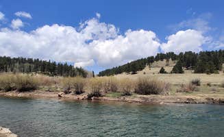 DeAnn M.'s photo of a dispersed camping area at Rampart Reservoir Dispersed near Victor, CO
