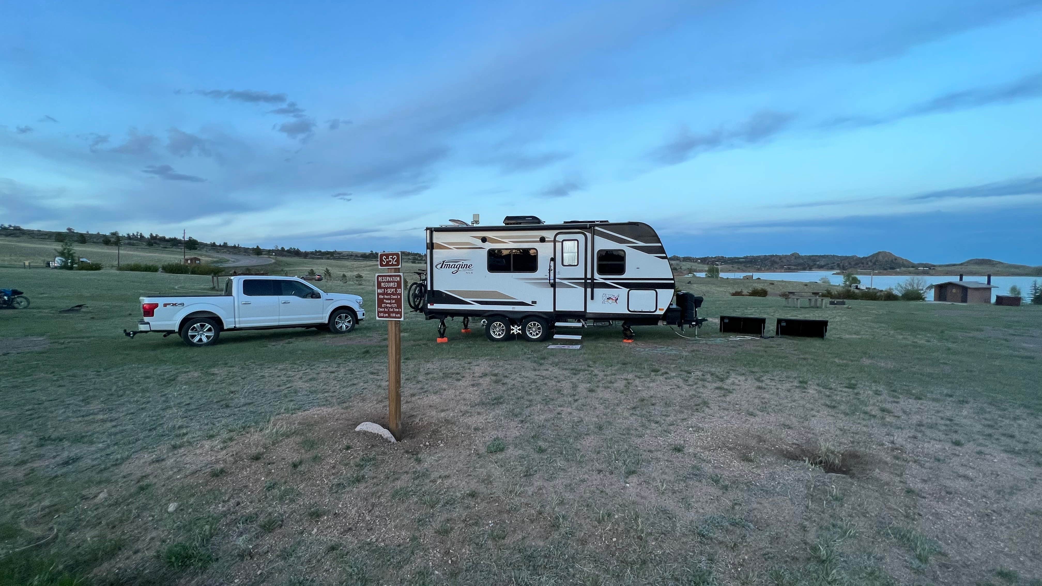 Jason F.'s photo of rv camping at Curt Gowdy State Park Campground near Laramie, WY