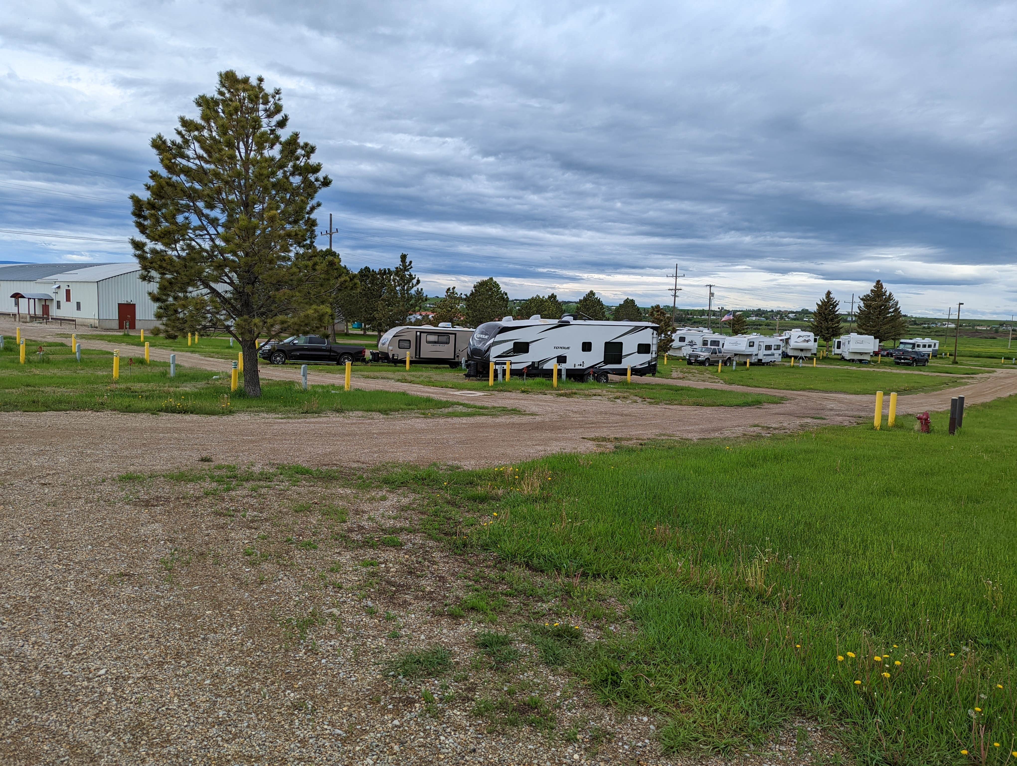 Camper-submitted photo at Fergus County Fairgrounds near Lewistown, MT