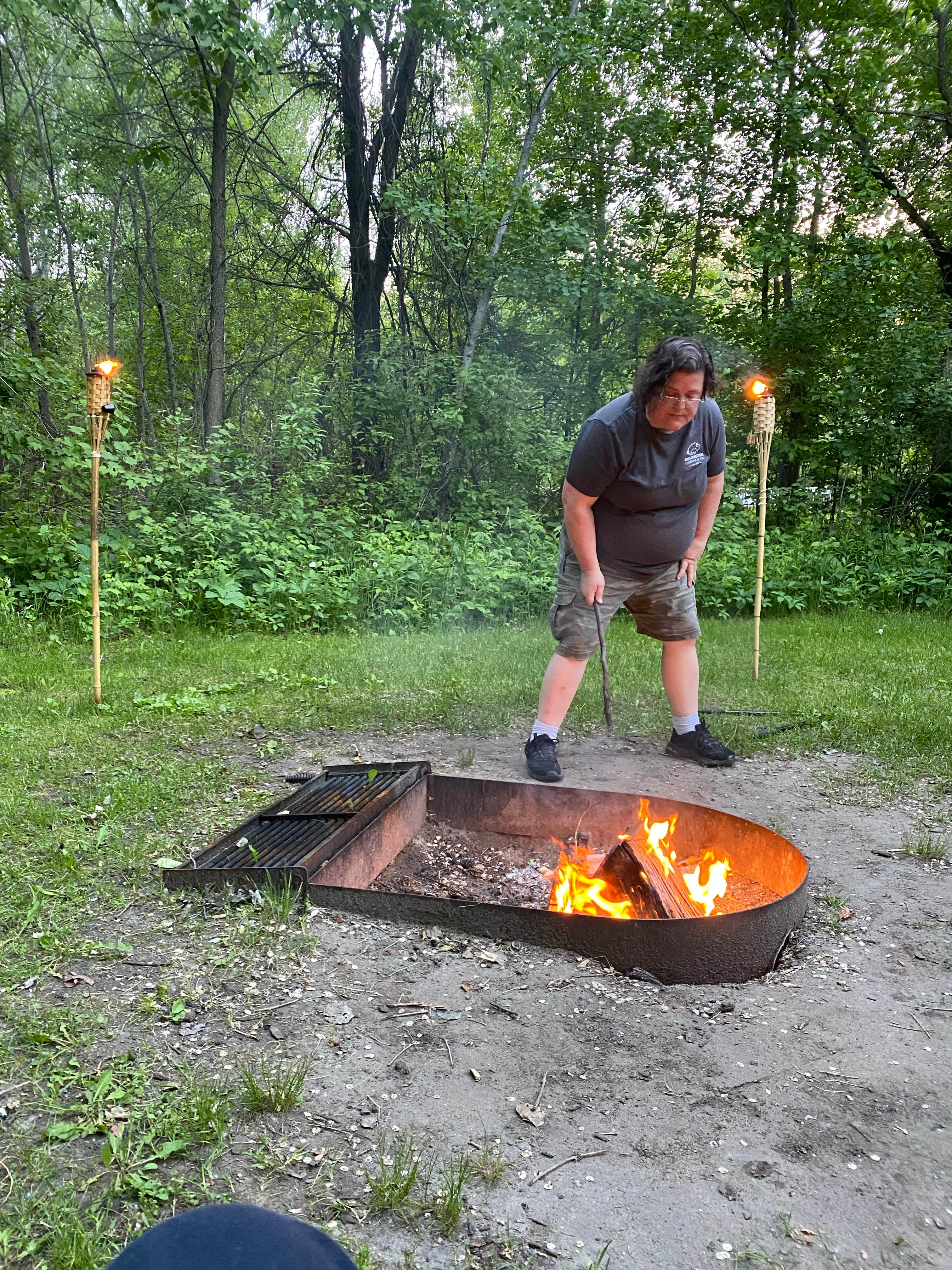 Camper-submitted photo at Rice Creek Campgrounds near St. Francis, MN