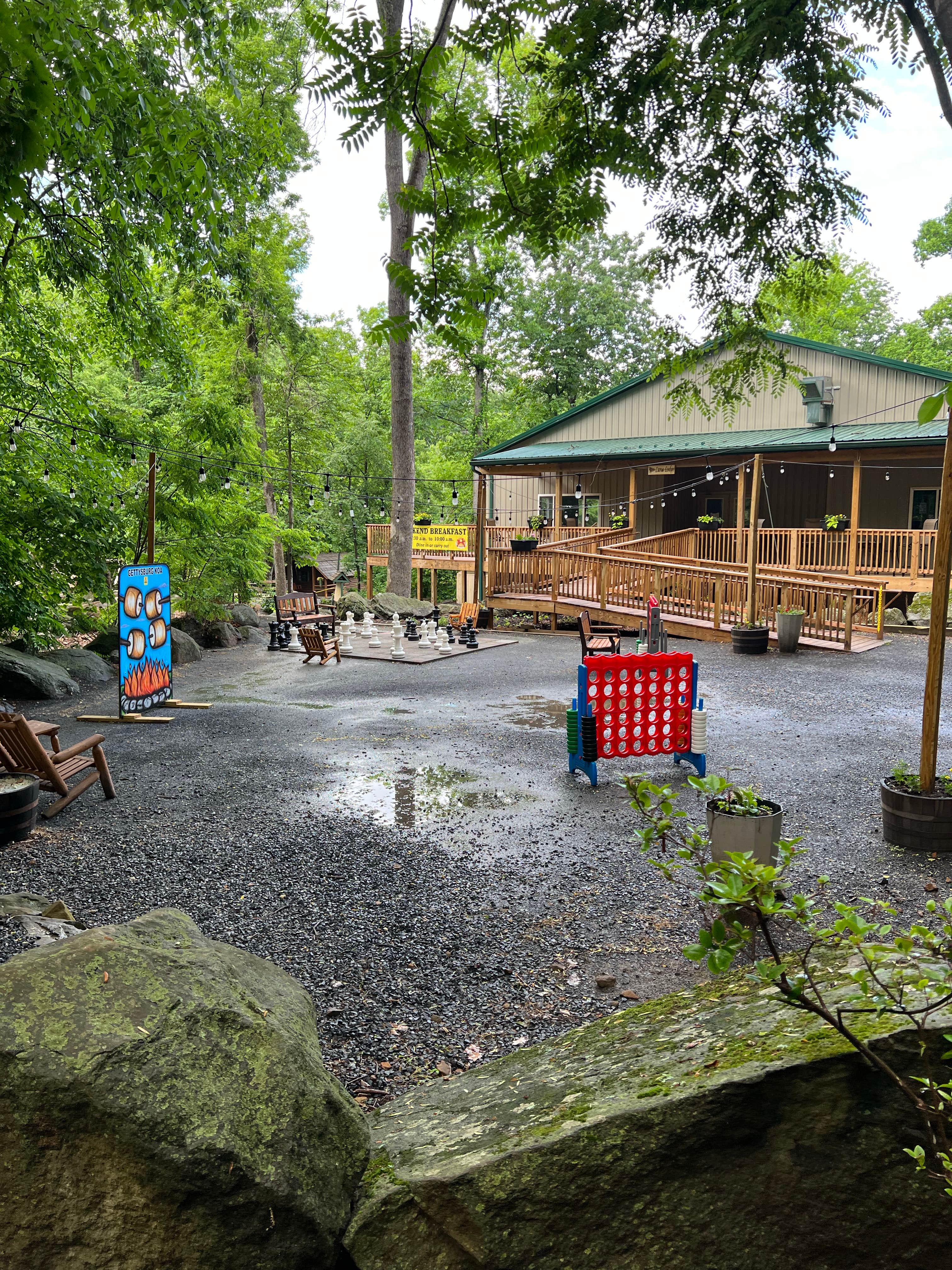 Bill B.'s photo of a cabin at Gettysburg / Battlefield KOA near Hampstead, MD