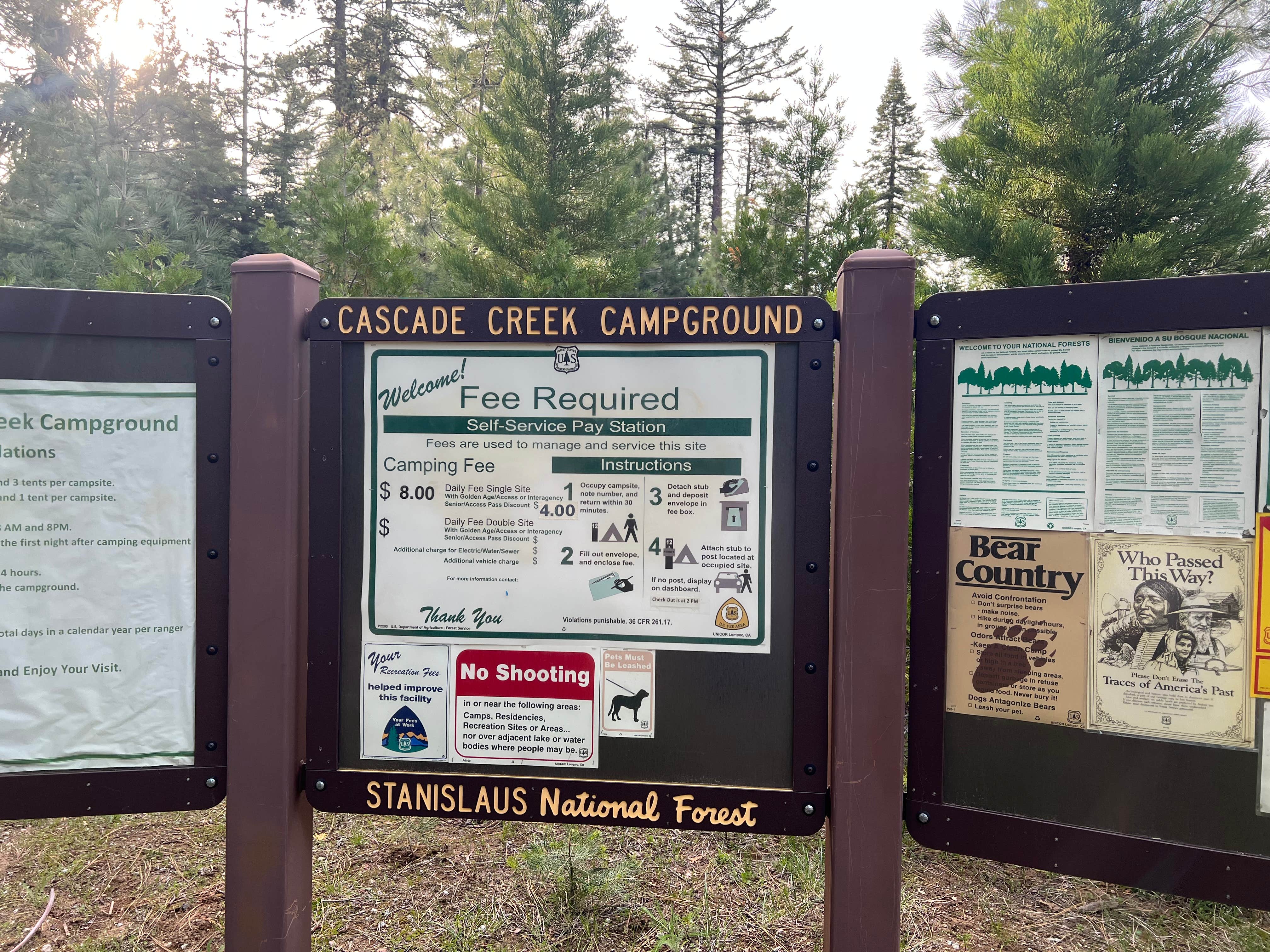 Camper-submitted photo at Cascade Creek Campground near Stanislaus National Forest