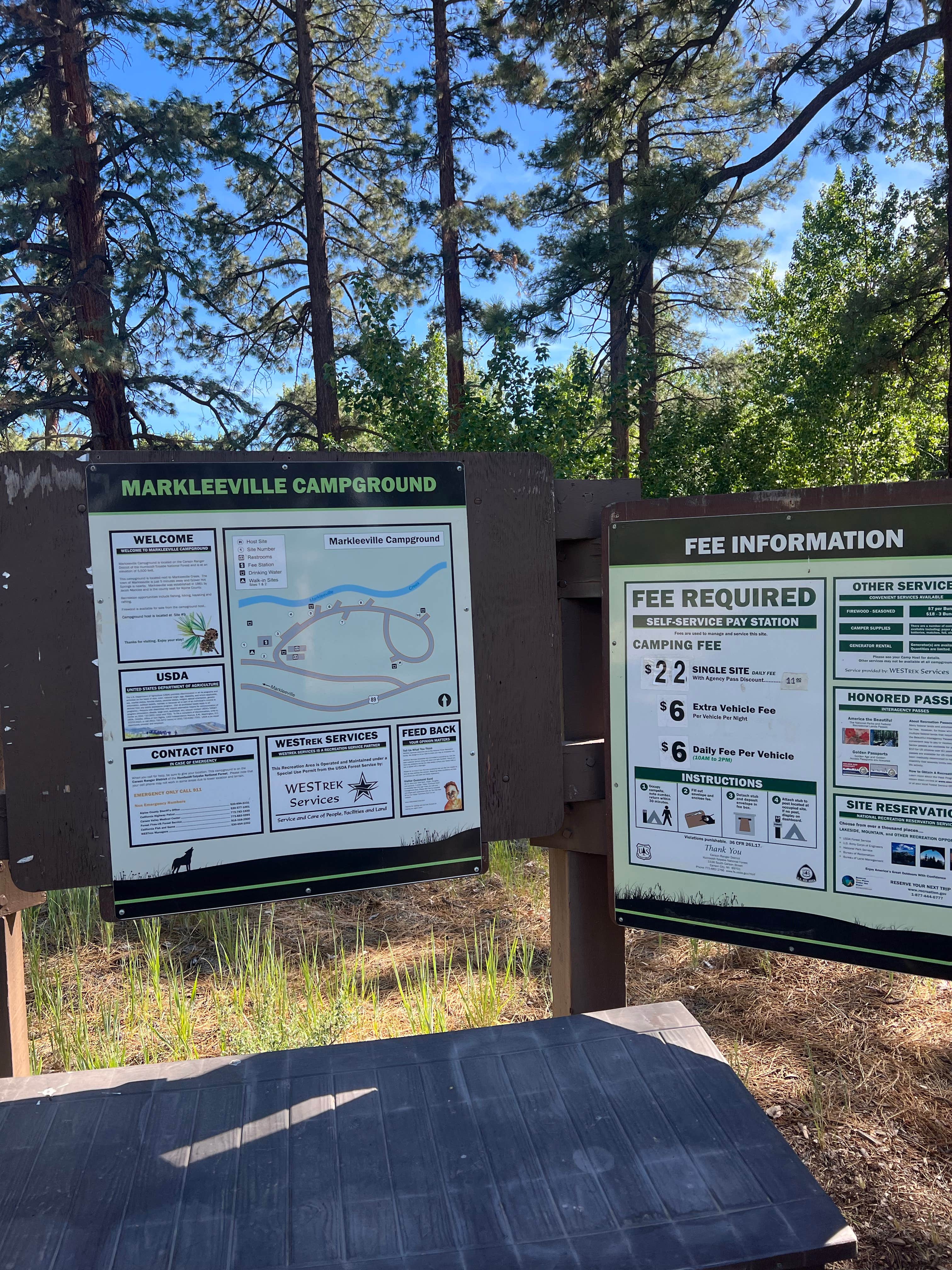 Camper-submitted photo at Markleeville Campground - Temporarily Closed near South Lake Tahoe, CA