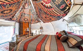 Beth Augusta Behr M.'s photo of glamping accommodations at Behr Art B&B near Gila National Forest