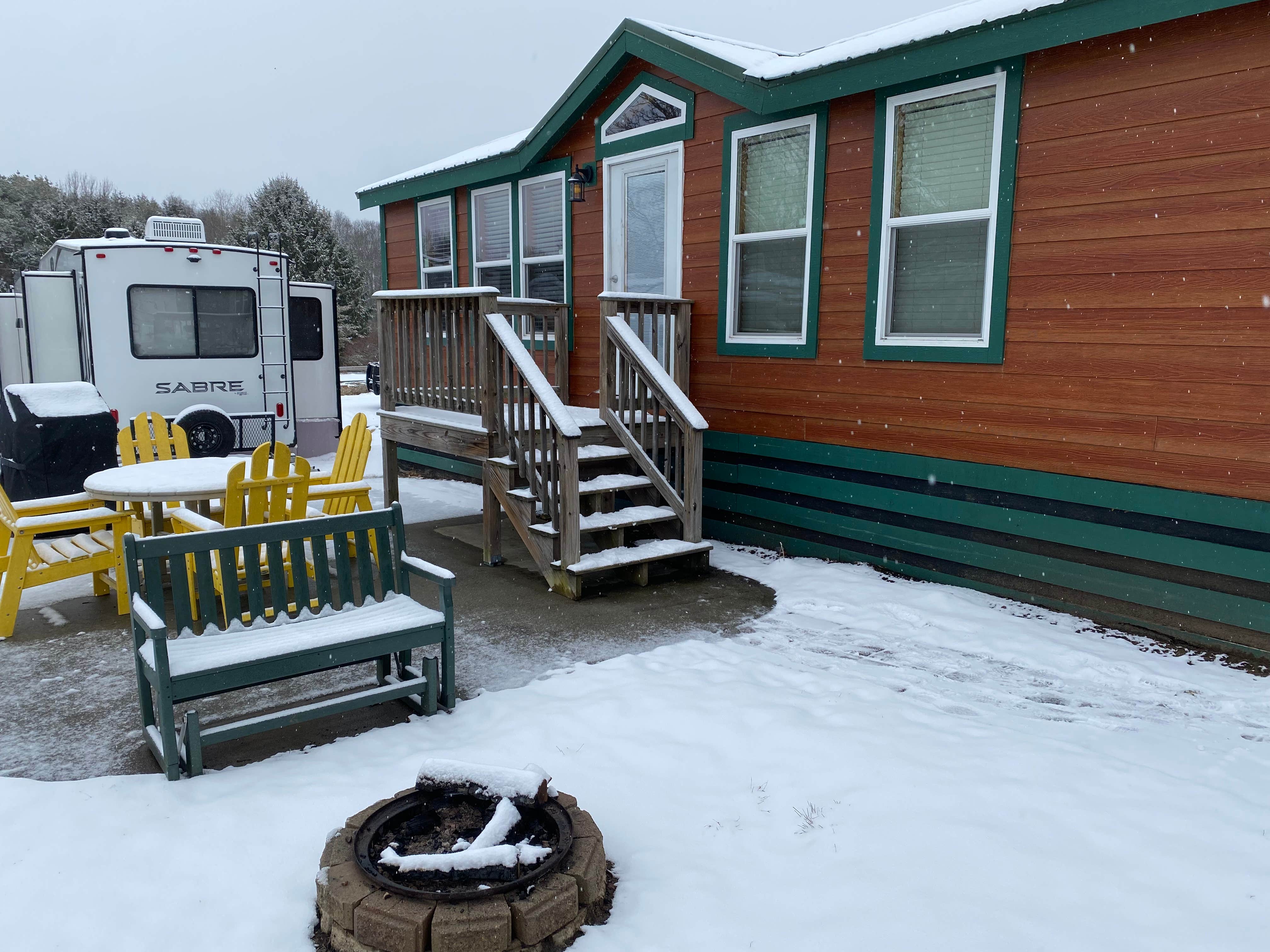 Rachel P.'s photo of rv camping at Mystic KOA near West Mystic, CT