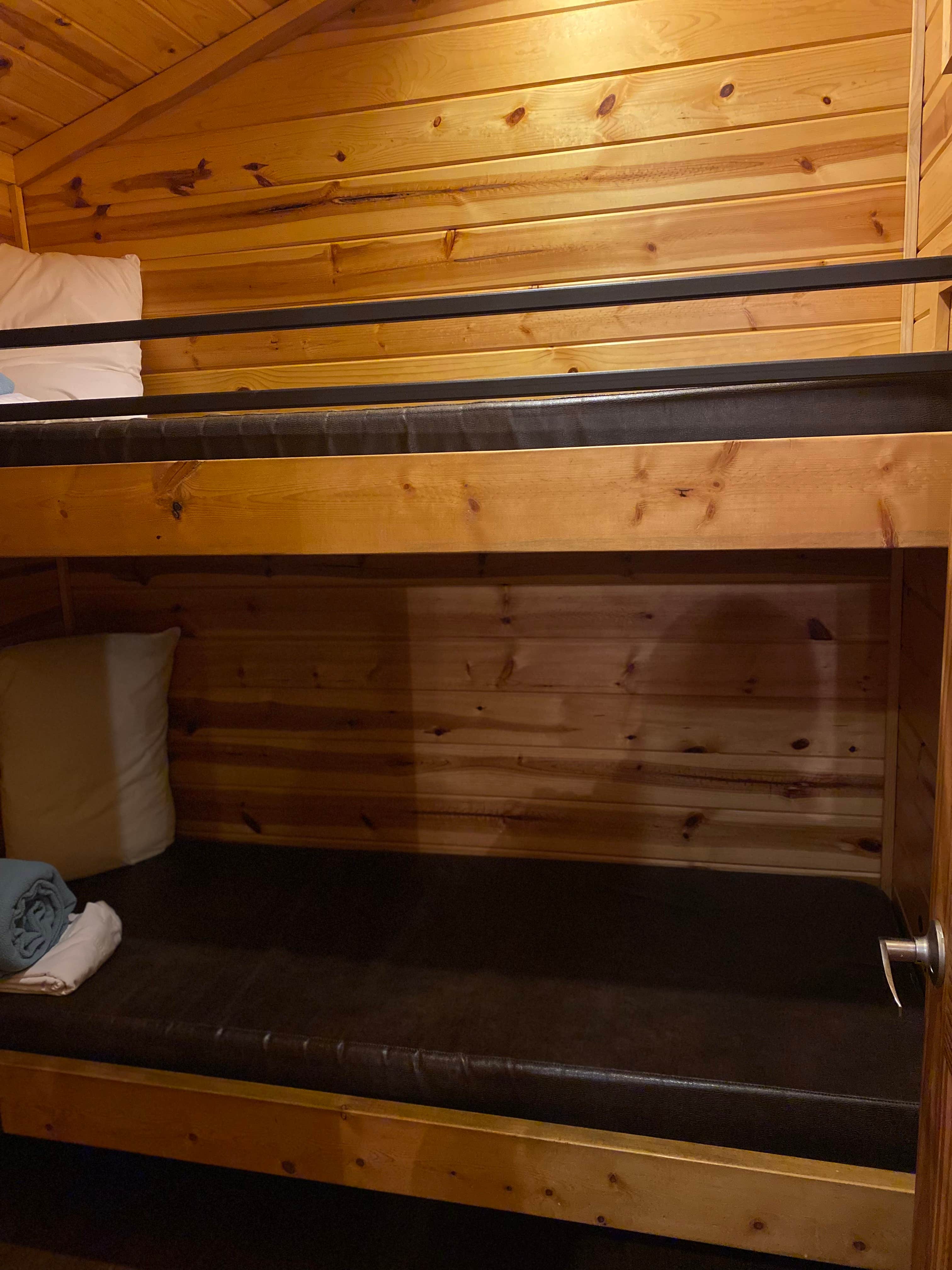 Rachel P.'s photo of glamping accommodations at Mystic KOA near Pomfret Center, CT