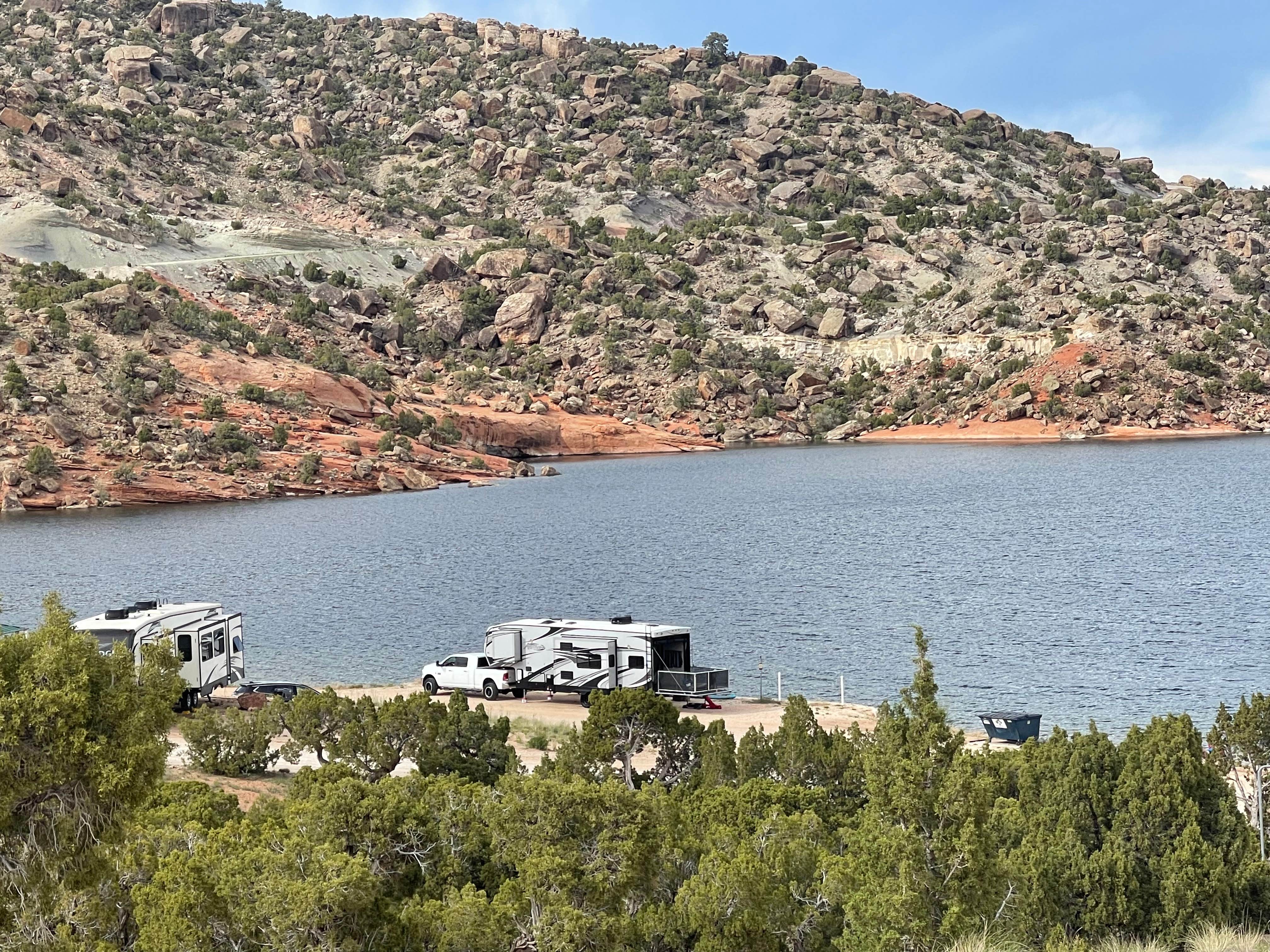 Camper-submitted photo at Oakie Beach Campground near Alcova, WY