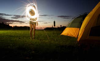 Apryl E.'s photo of tent camping at Hā’ena State Park in Hawaii