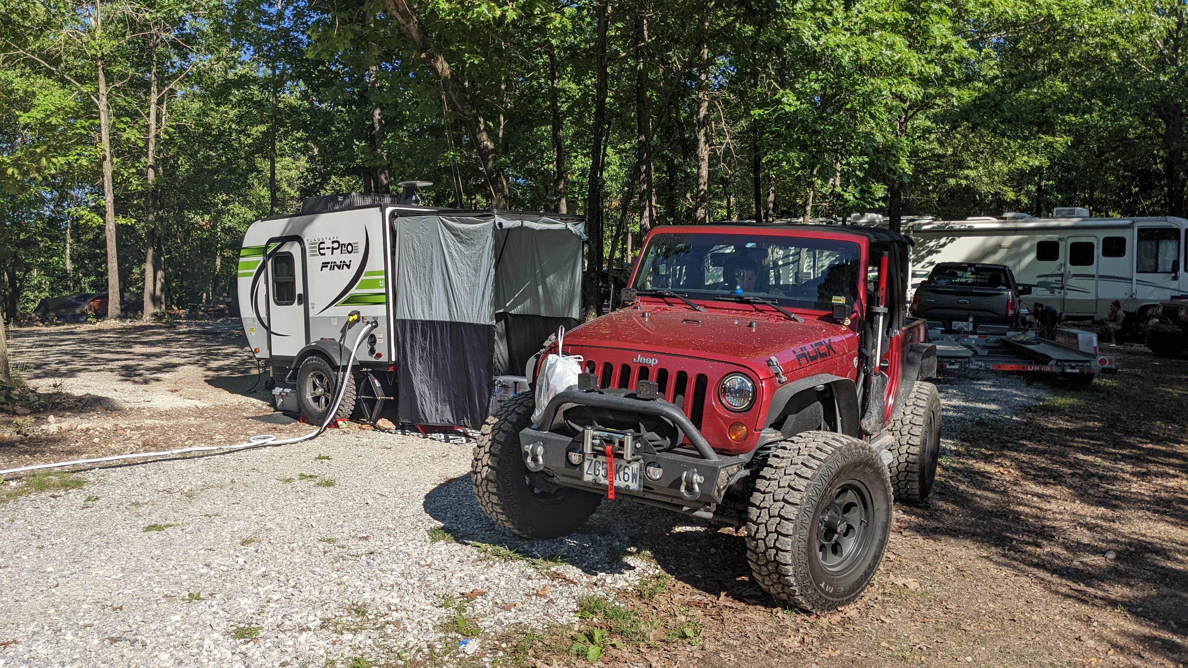 Camper-submitted photo at Eureka Springs Adventure Park / 3B Off Road near Berryville, AR