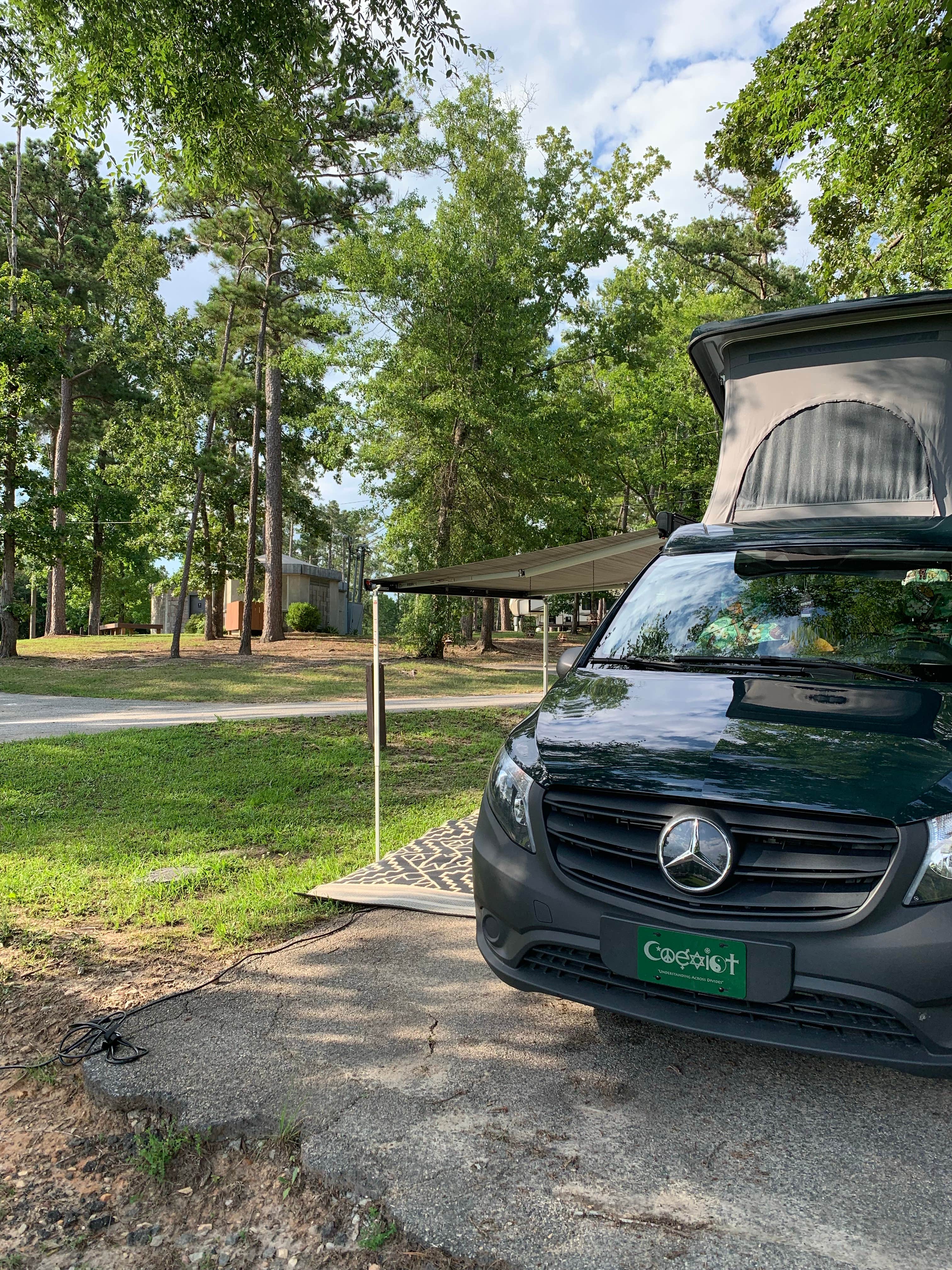 Sue D.'s photo of rv camping at Claystone Park Campground near Lizella, GA