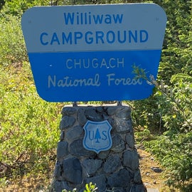 Entrance to campground