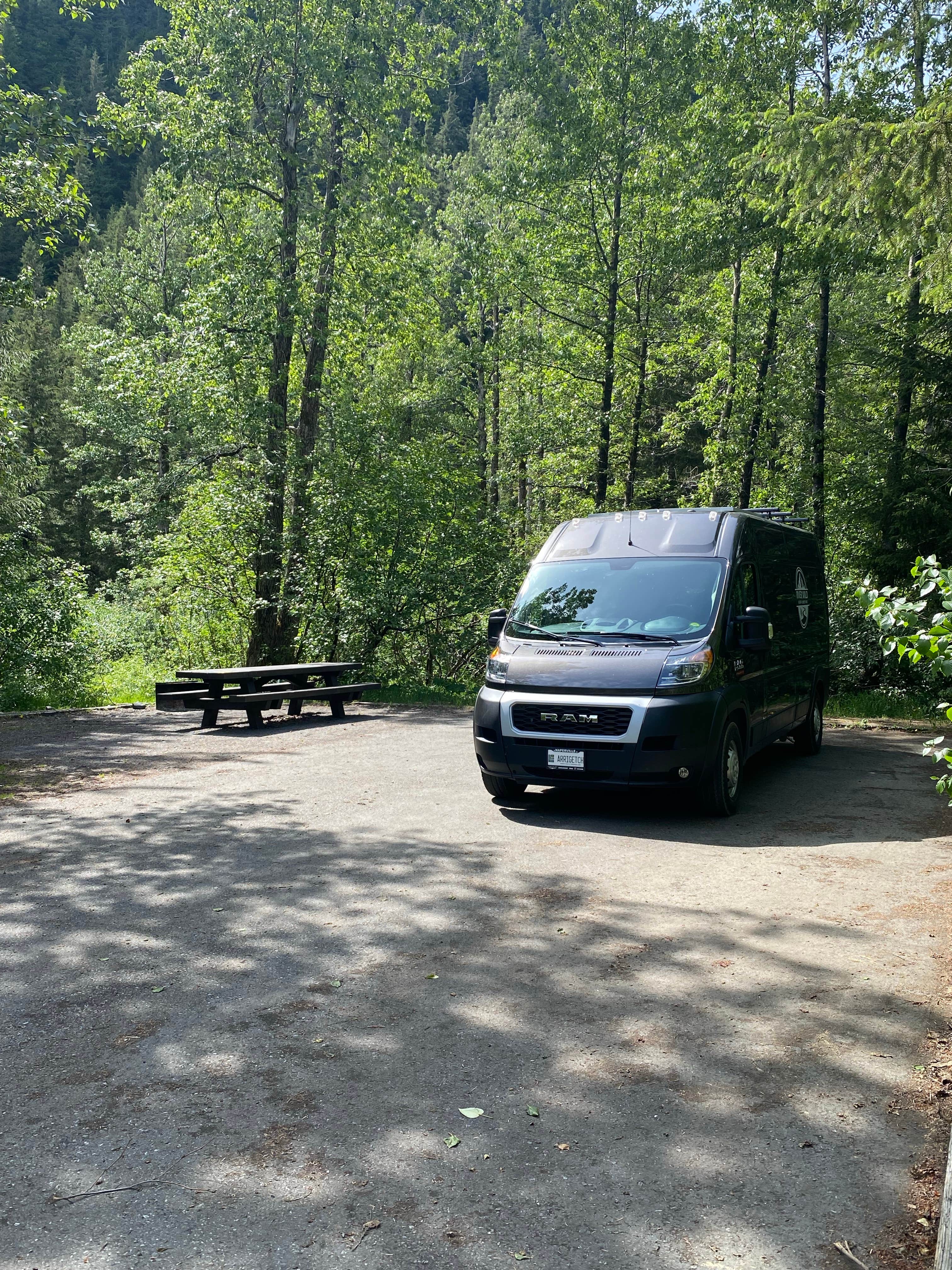 Angie G.'s photo of rv camping at Williwaw Campground near Indian, AK
