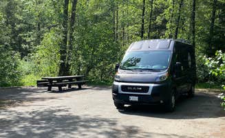Angie G.'s photo of rv camping at Williwaw Campground near Whittier, AK