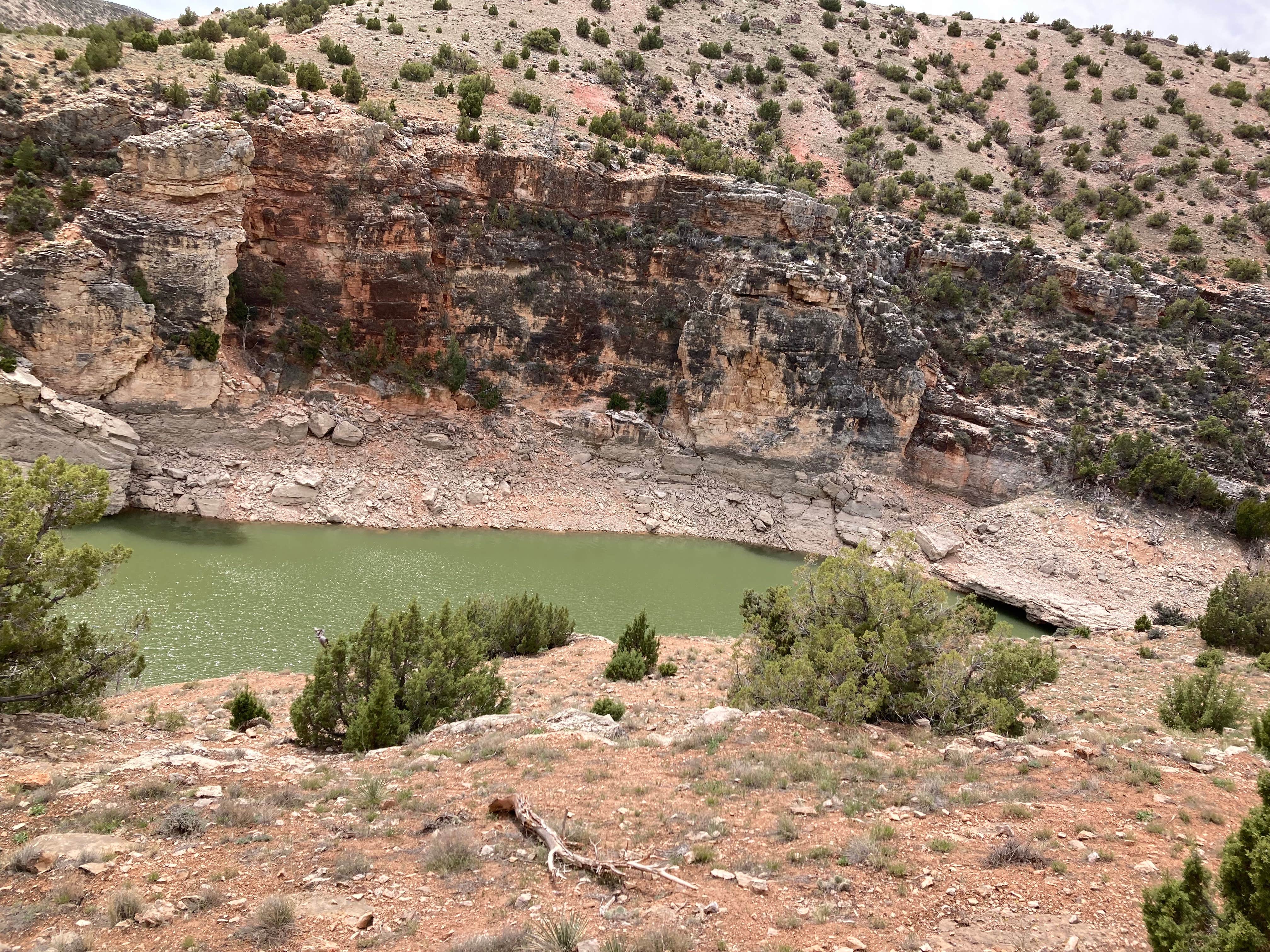 Camper-submitted photo at Barry's Landing & Trail Creek Campground — Bighorn Canyon National Recreation Area near Frannie, WY