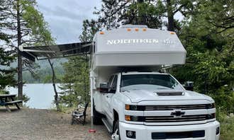 Camping near Indian Creek (WA): Rimrock Lake Resort, Goose Prairie, Washington