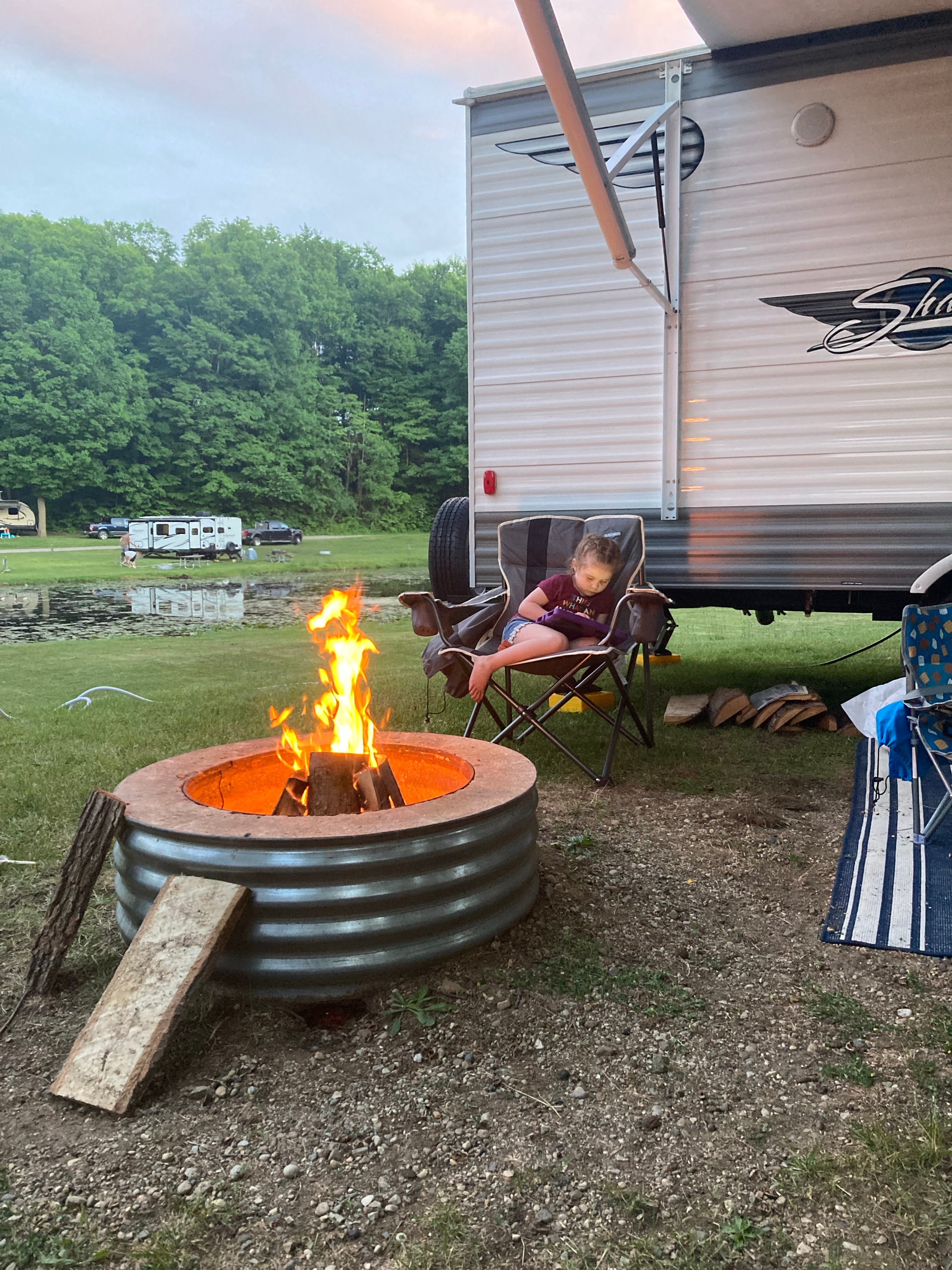Camper submitted image from Outdoor Adventures Kalamazoo Resort - 1