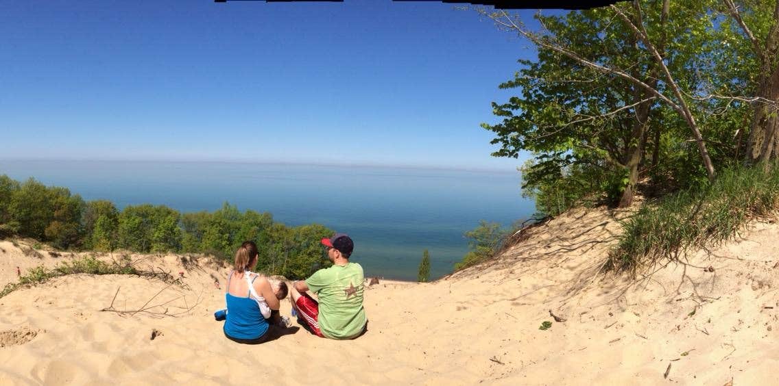 Camper-submitted photo at Van Buren State Park Campground near Covert, MI