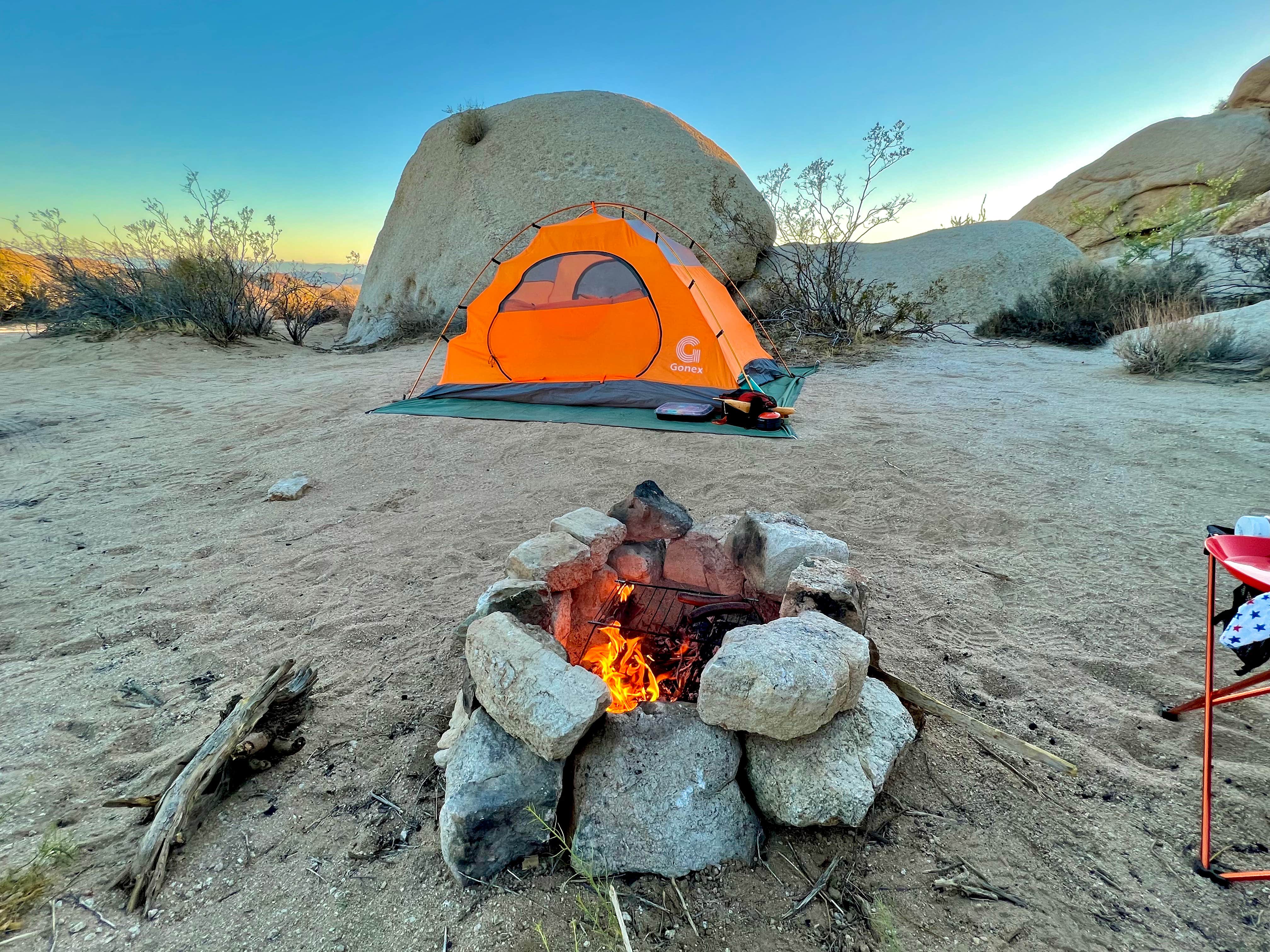 Camper-submitted photo at Kelbaker Boulders Dispersed — Mojave National Preserve near Amboy, CA