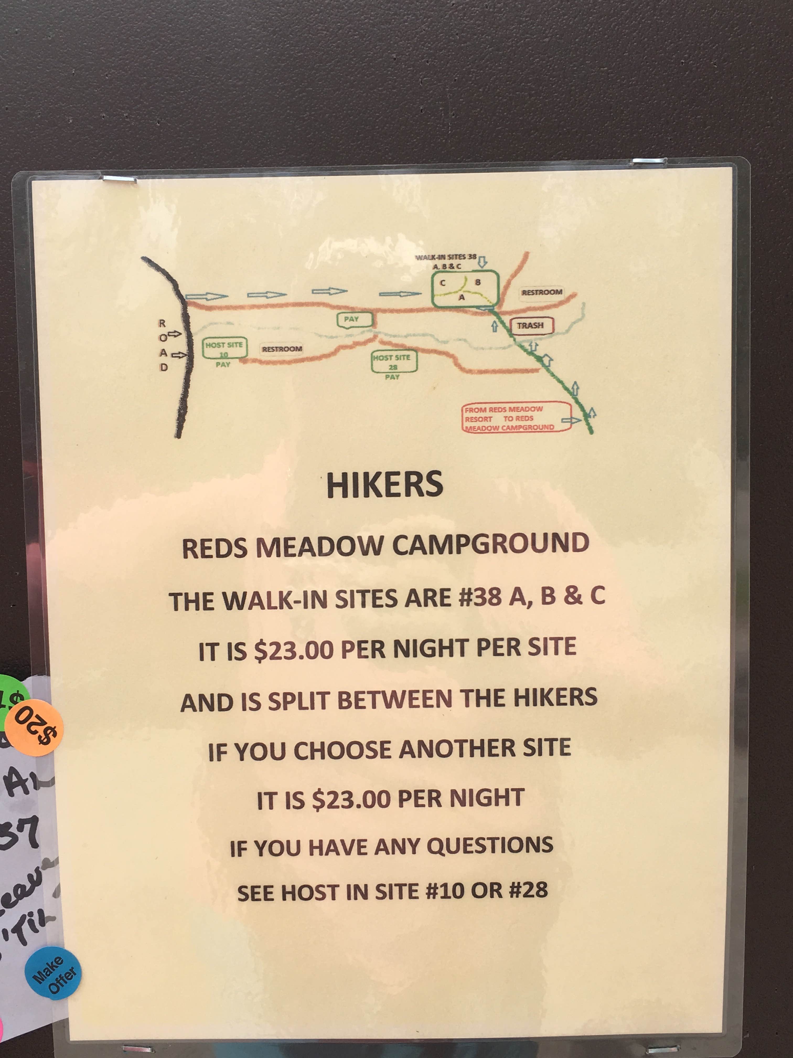 Camper-submitted photo at Reds Meadow Campground near Tahoe National Forest