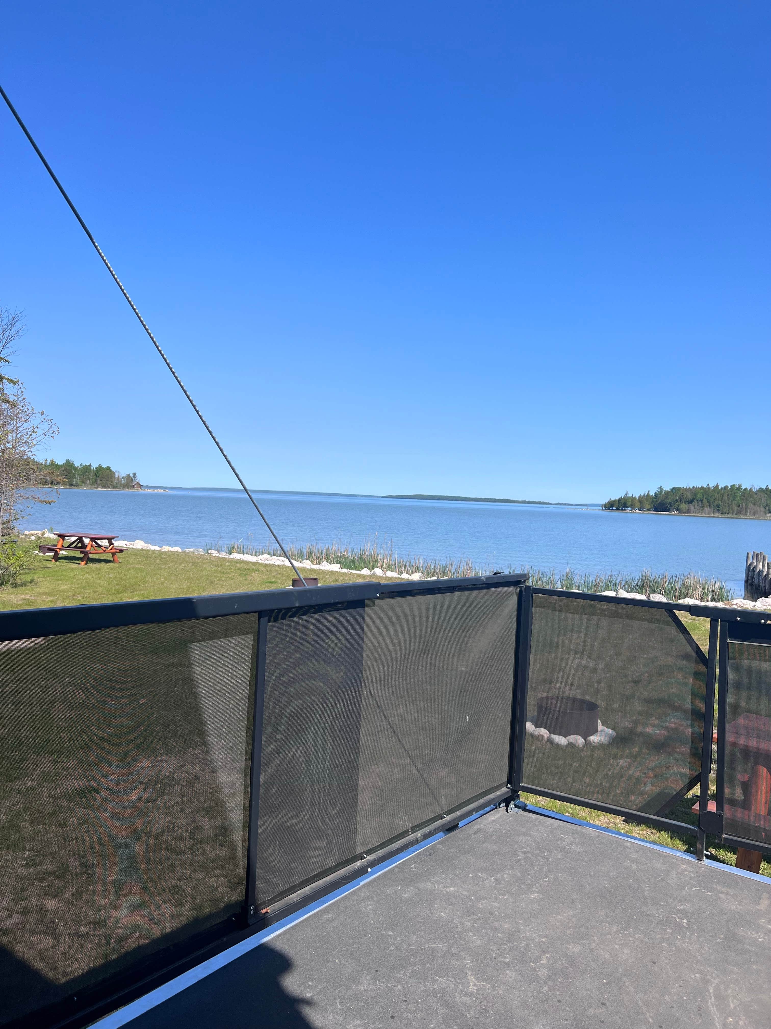 Camper-submitted photo at Paradise Point RV Park near Rudyard, MI