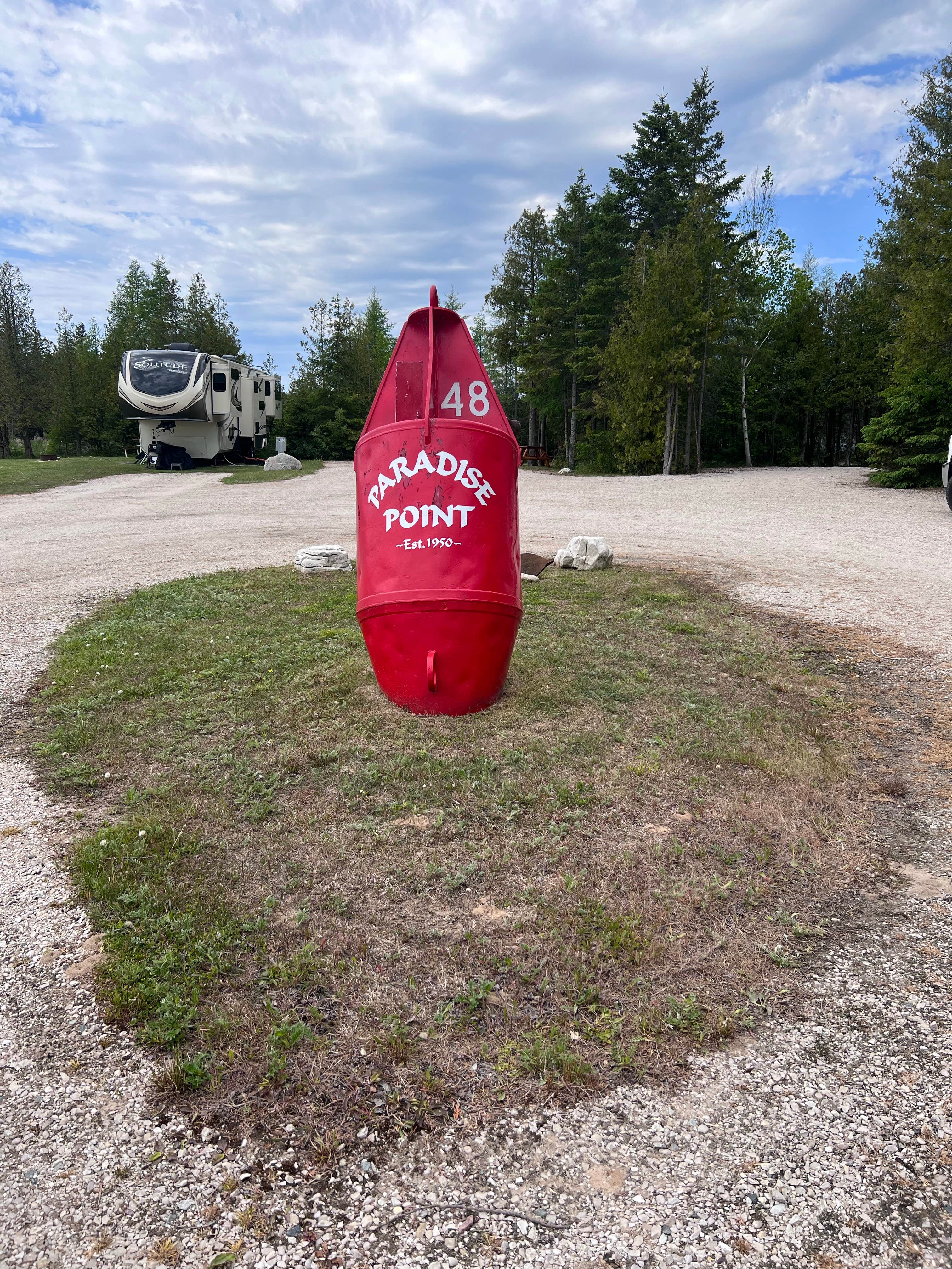 Camper-submitted photo at Paradise Point RV Park near Rudyard, MI