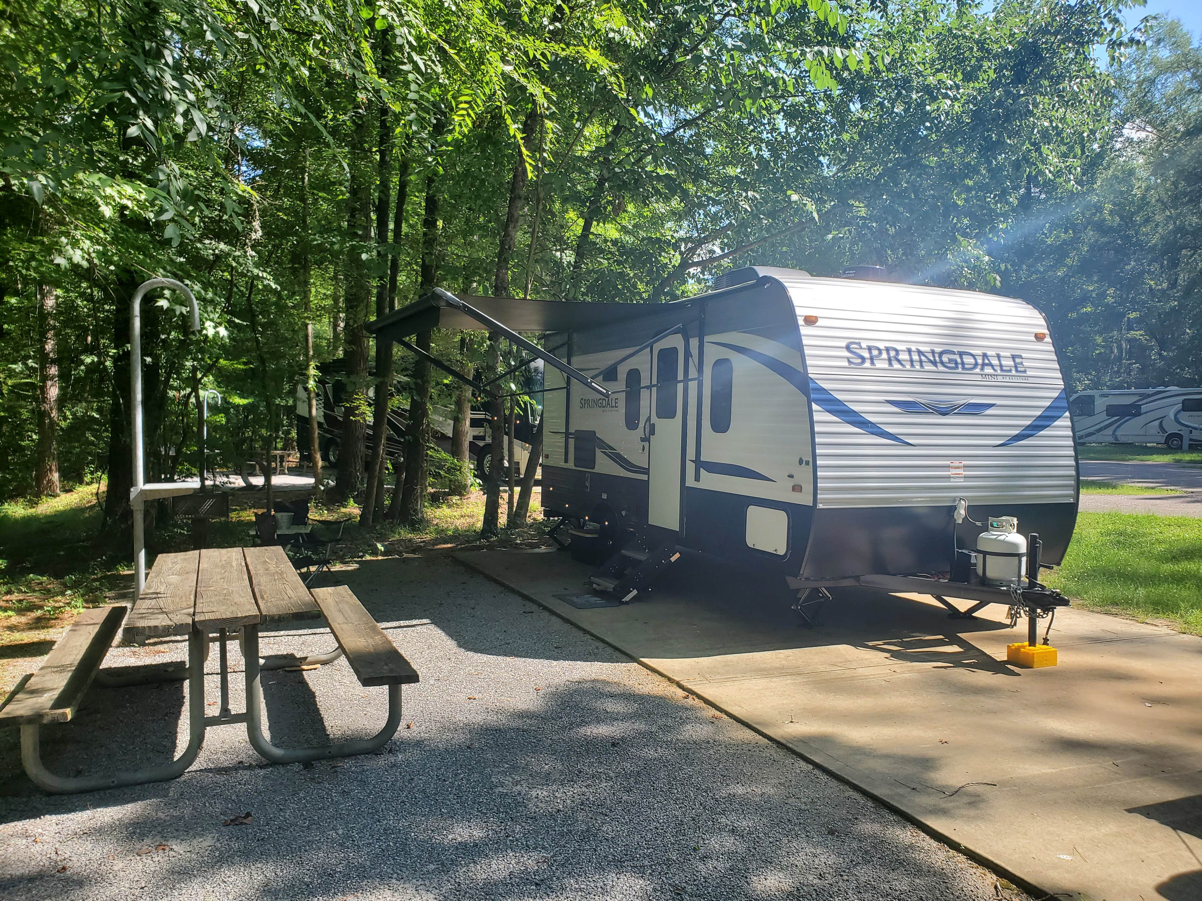 Hunter H.'s photo of rv camping at Gunter Hill Campground near Calera, AL