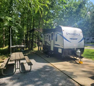 Camper-submitted photo from Backcountry Site — Oak Mountain State Park
