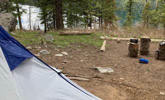 Camping near Moraines — Grand Teton National Park: Phelps Lake — Grand Teton National Park, Moose, Wyoming