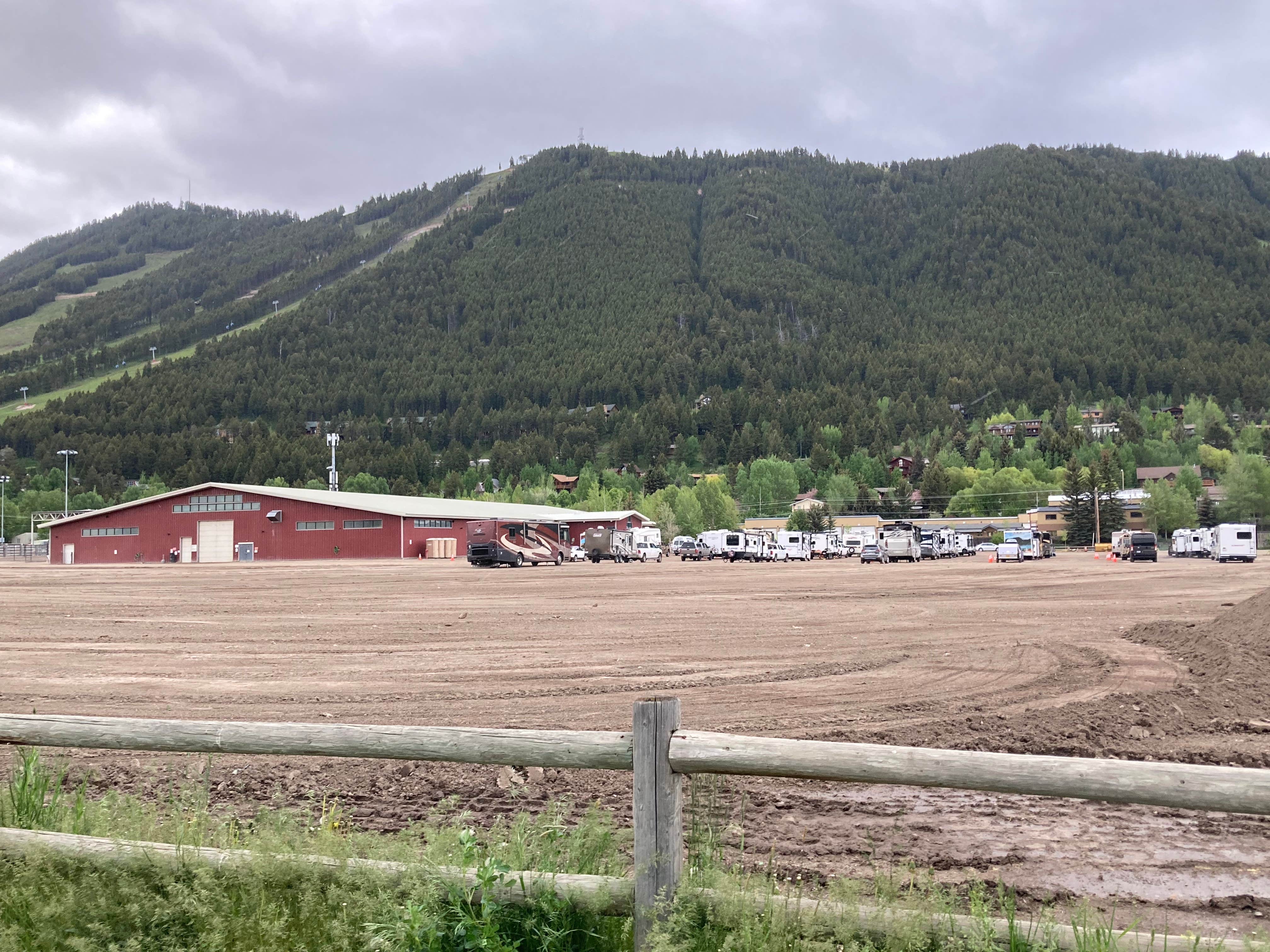 Camper submitted image from Jackson Hole Rodeo Grounds - 1