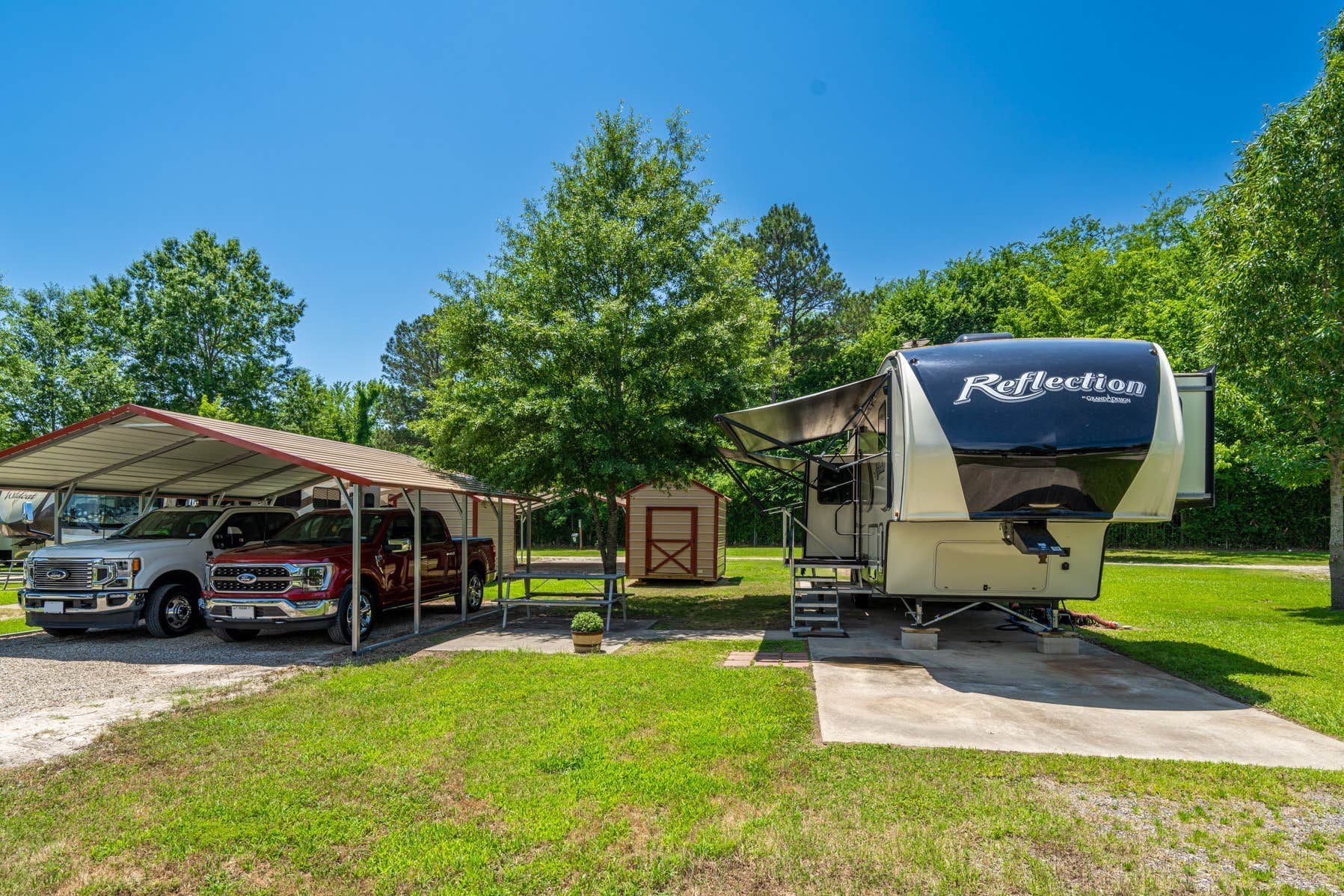 Heidi S.'s photo of rv camping at Antique Capital RV Park near Longview, TX