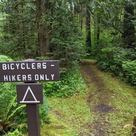 hiker/biker sites