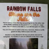 Review photo of Rainbow Falls State Park Campground by Laura M., June 14, 2022