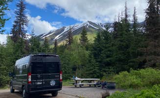 Angie G.'s photo of rv camping at Tenderfoot Creek near Seward, AK