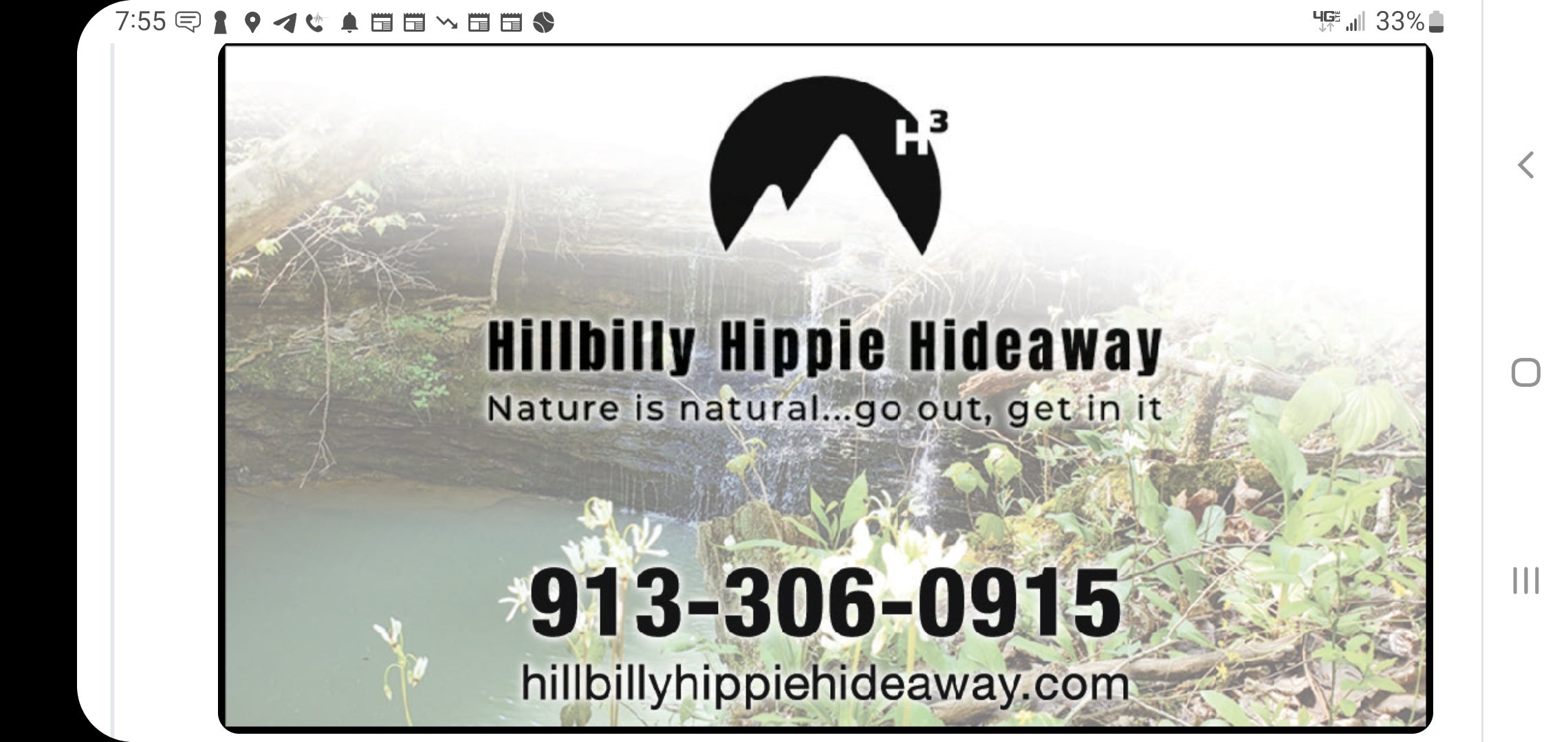 Camper submitted image from Hillbilly Hippie Hideaway - 2