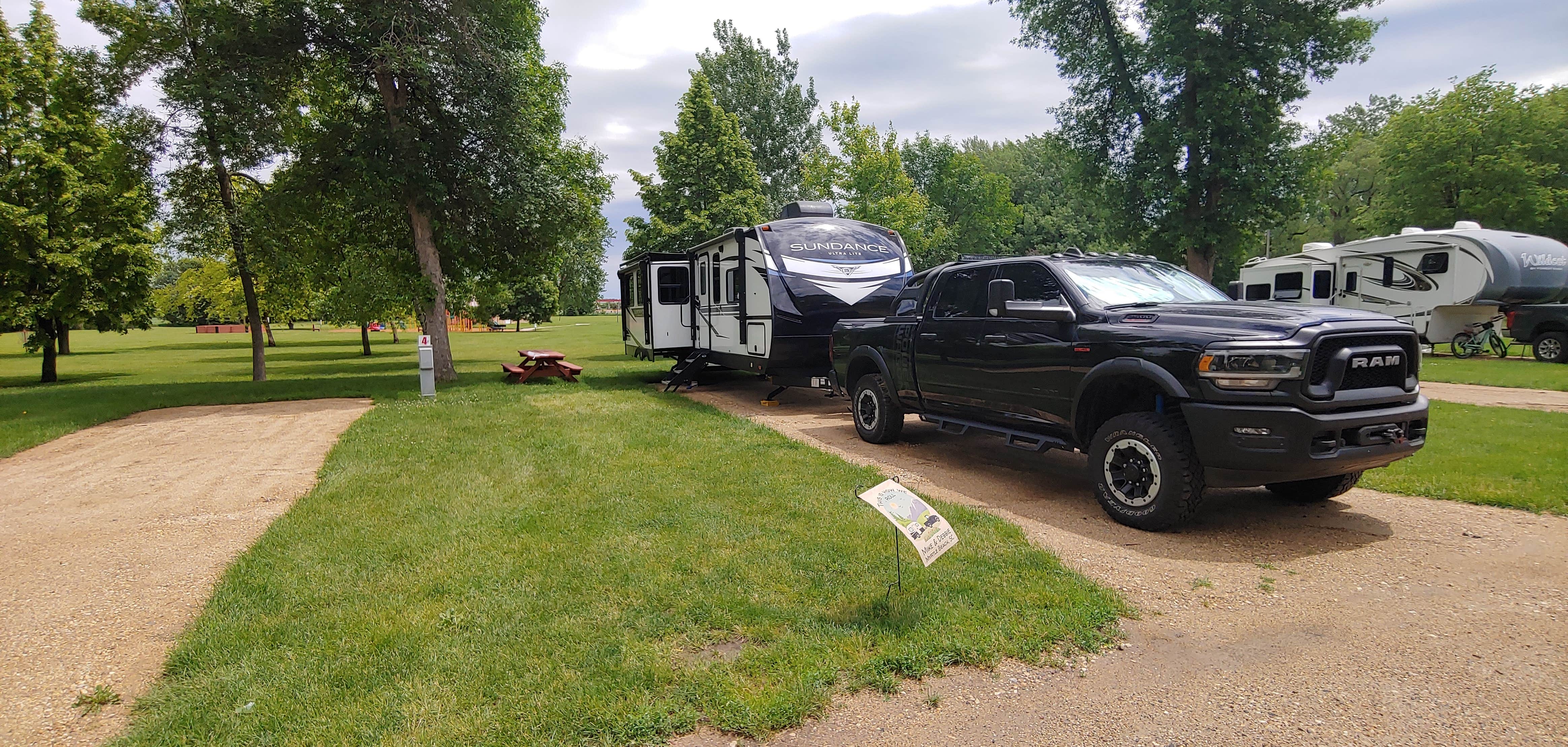 Camping near Lime Lake Co Park: Adrian City Park, Luverne, Minnesota