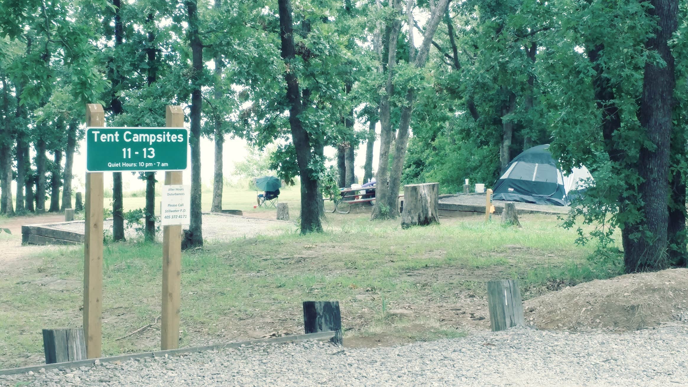 Camper submitted image from Lake McMurtry East Campground - 2