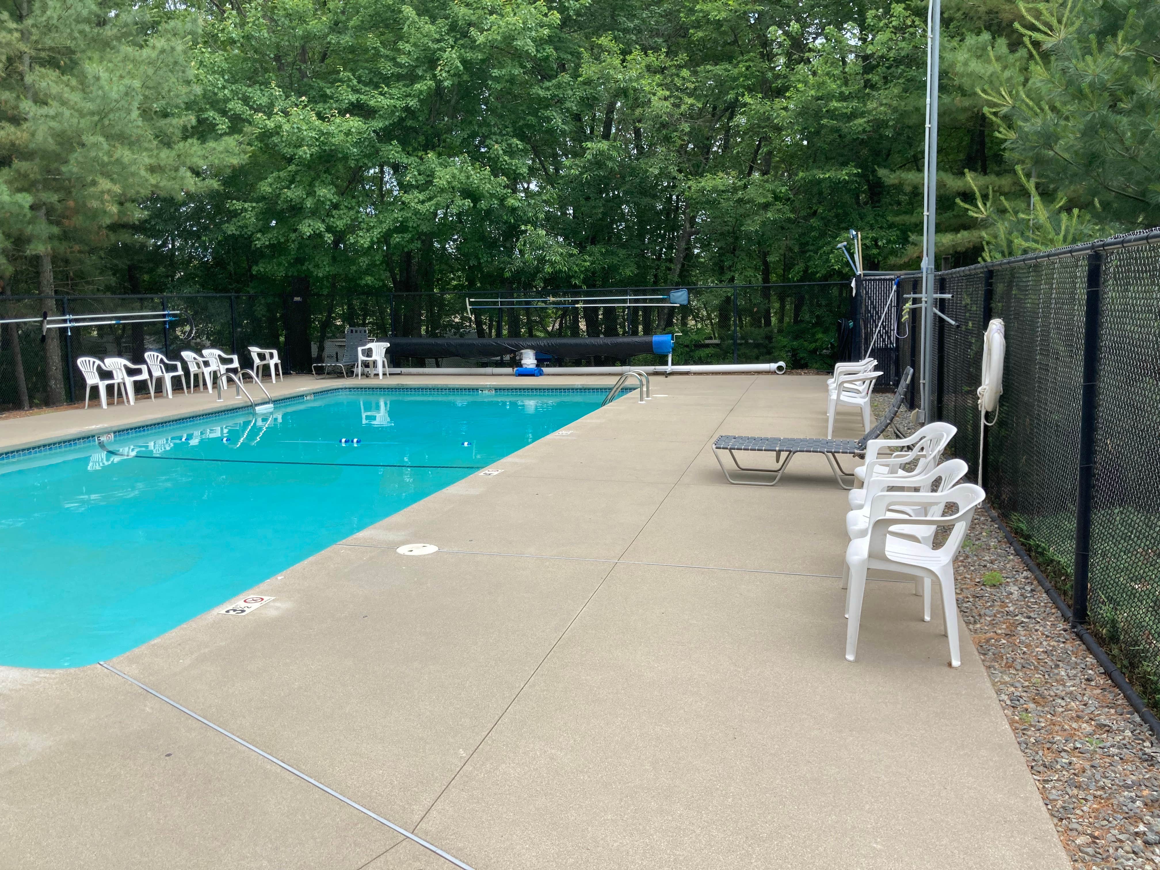 Camper-submitted photo at The Pines Camping Area near Groveland, MA