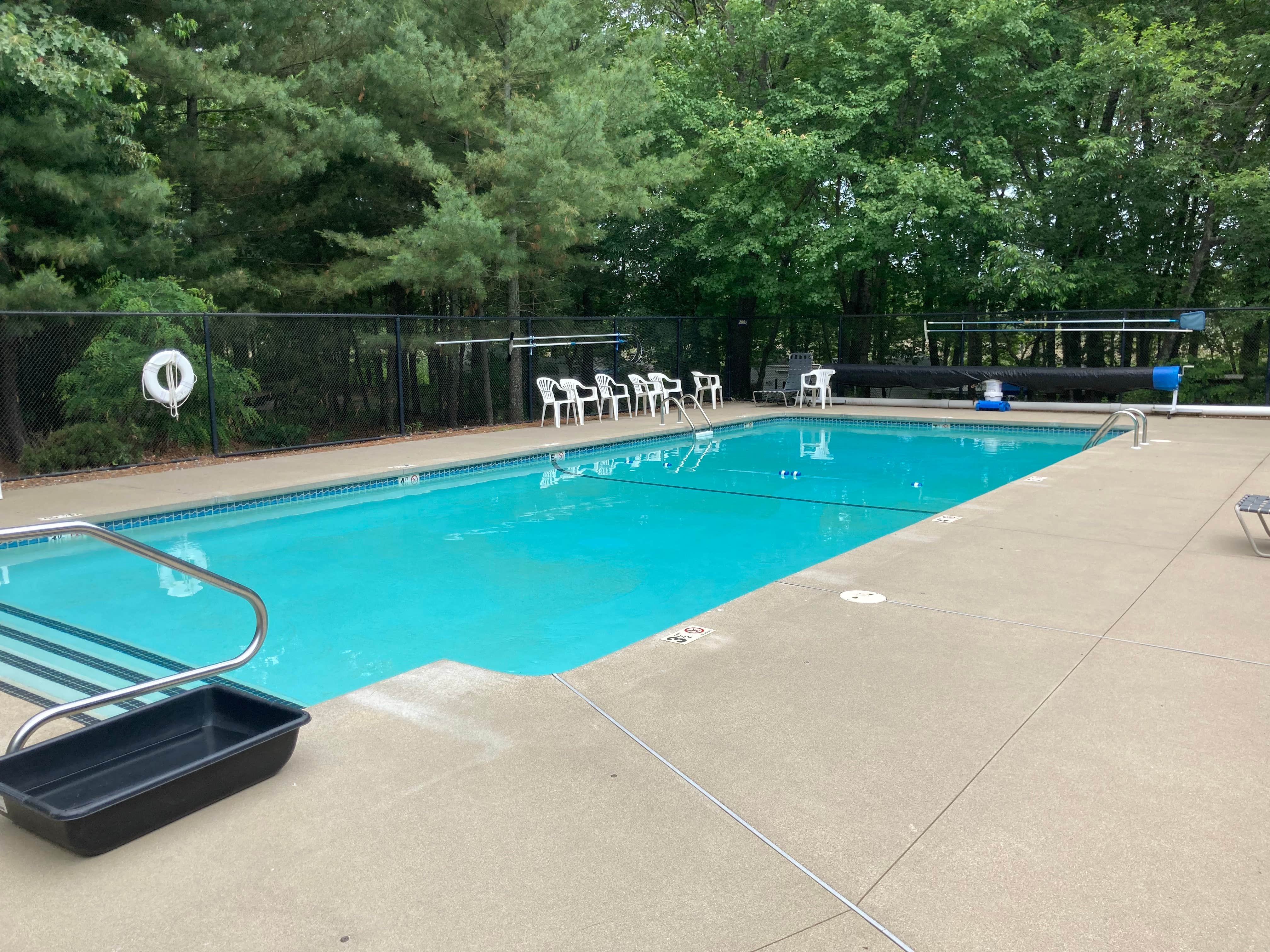 Camper-submitted photo at The Pines Camping Area near Groveland, MA