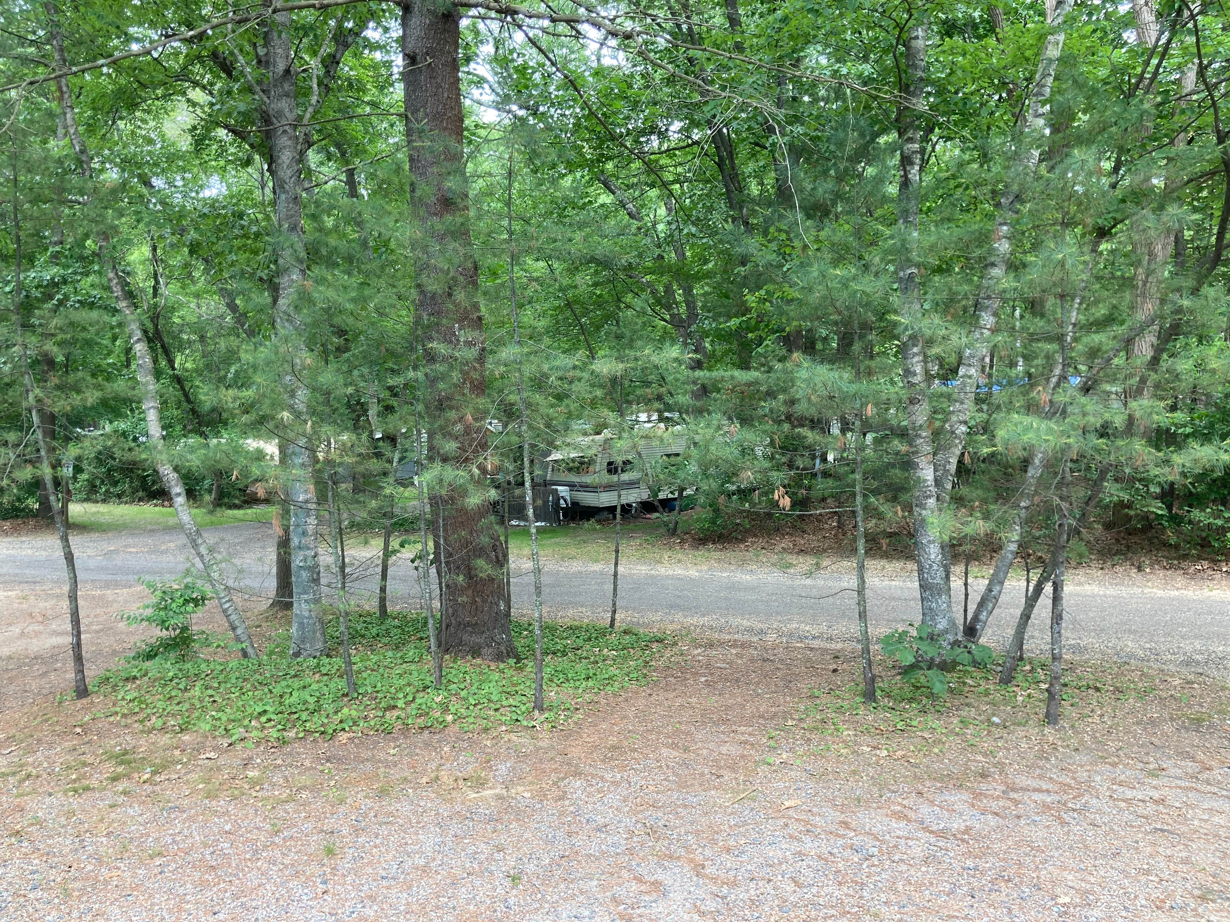 Camper-submitted photo at The Pines Camping Area near Groveland, MA